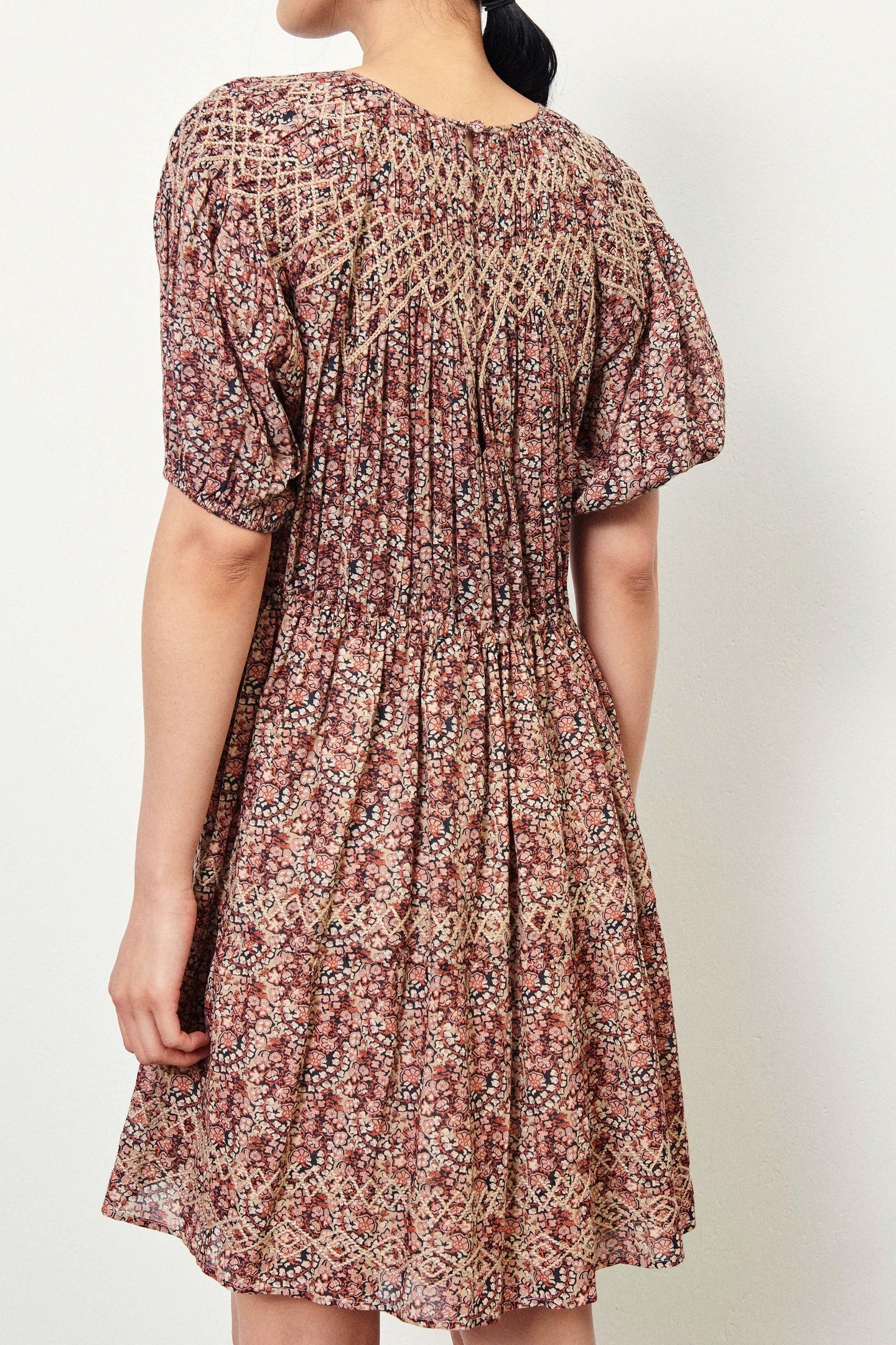 MINI DRESS GREIGE 2