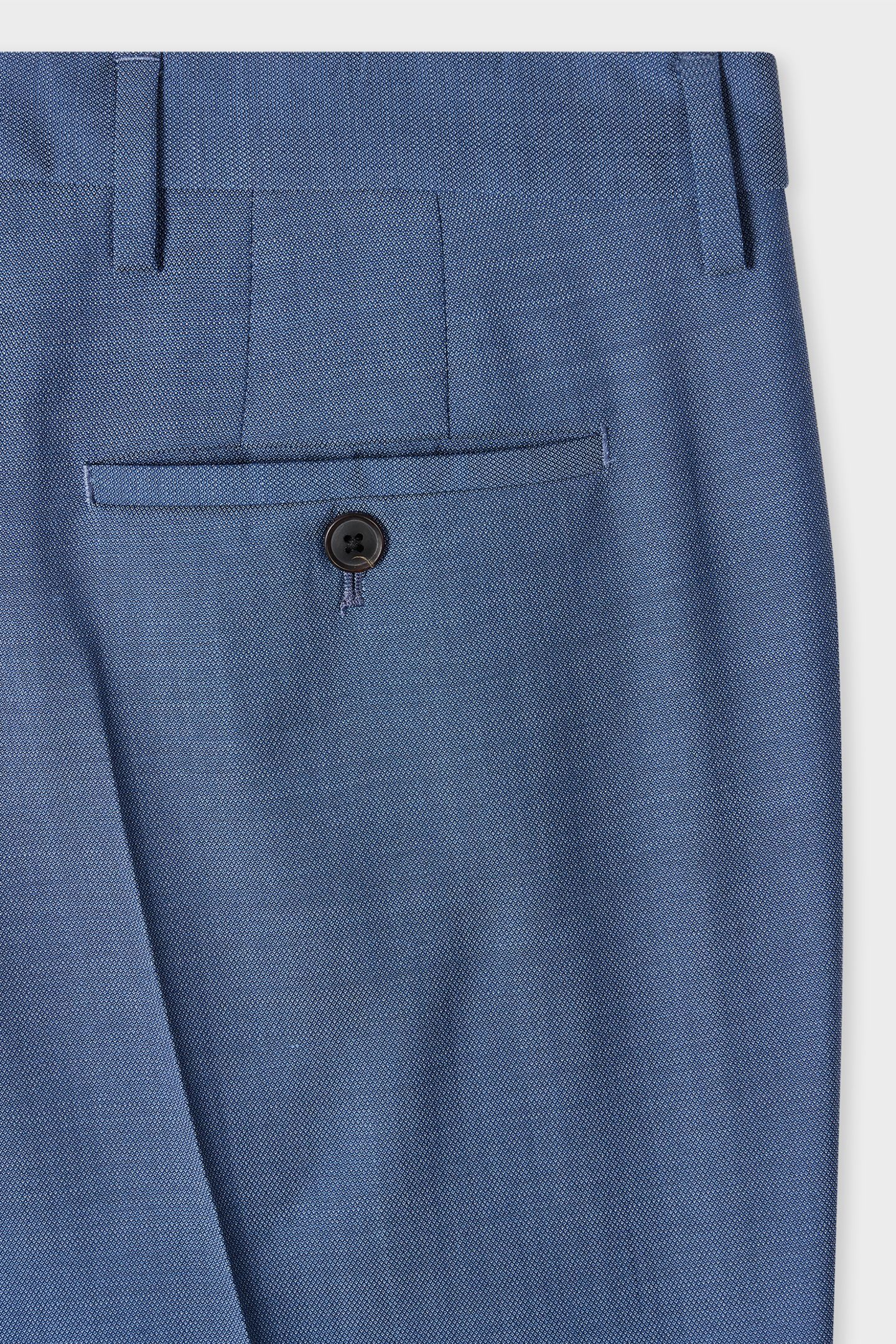MENS TAILORED FIT 2 BUTTON SUIT BLUE 7