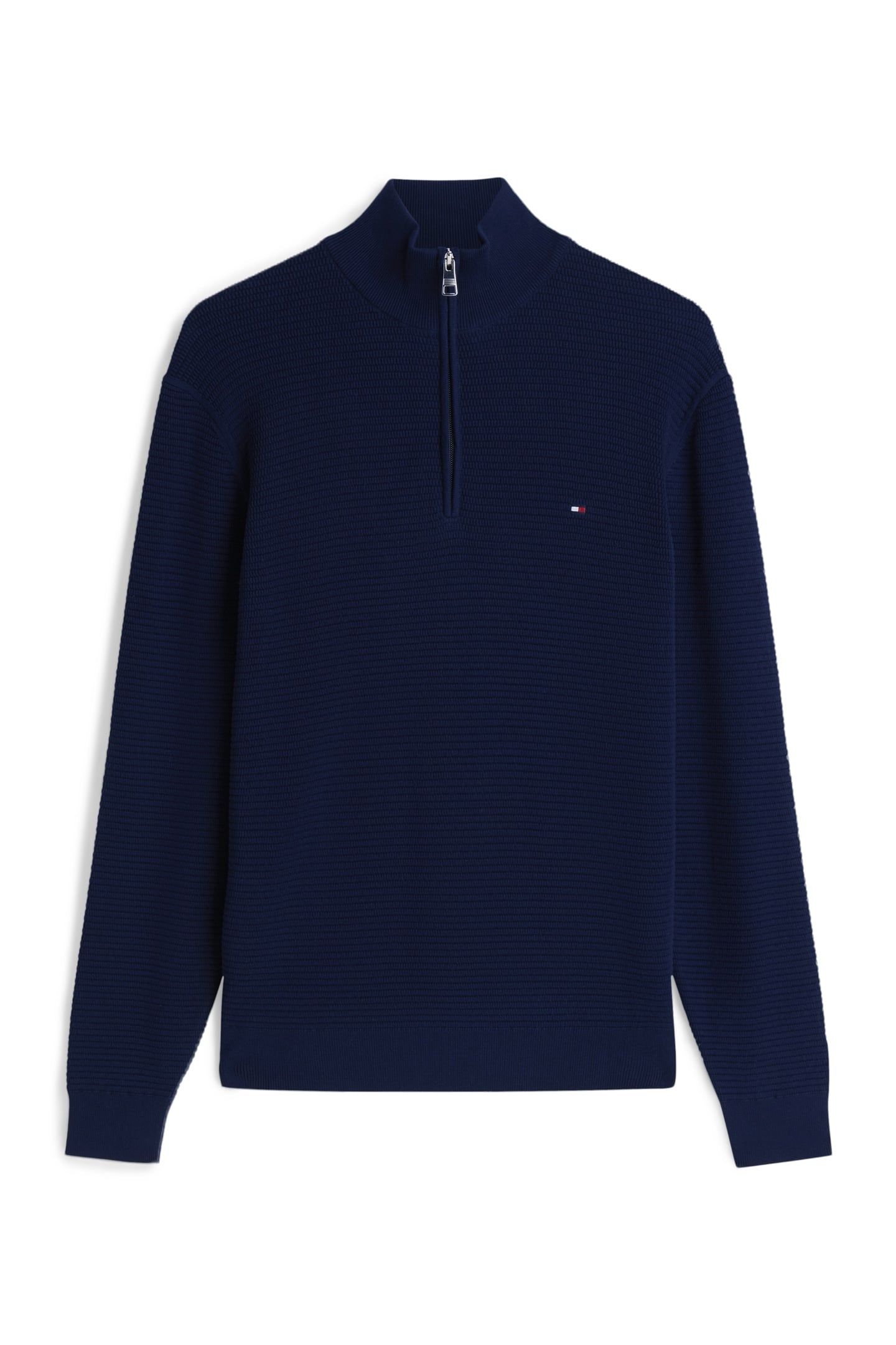 SEASONAL STRUCTURE HALF-ZIP JUMPER CARBON NAVY 4