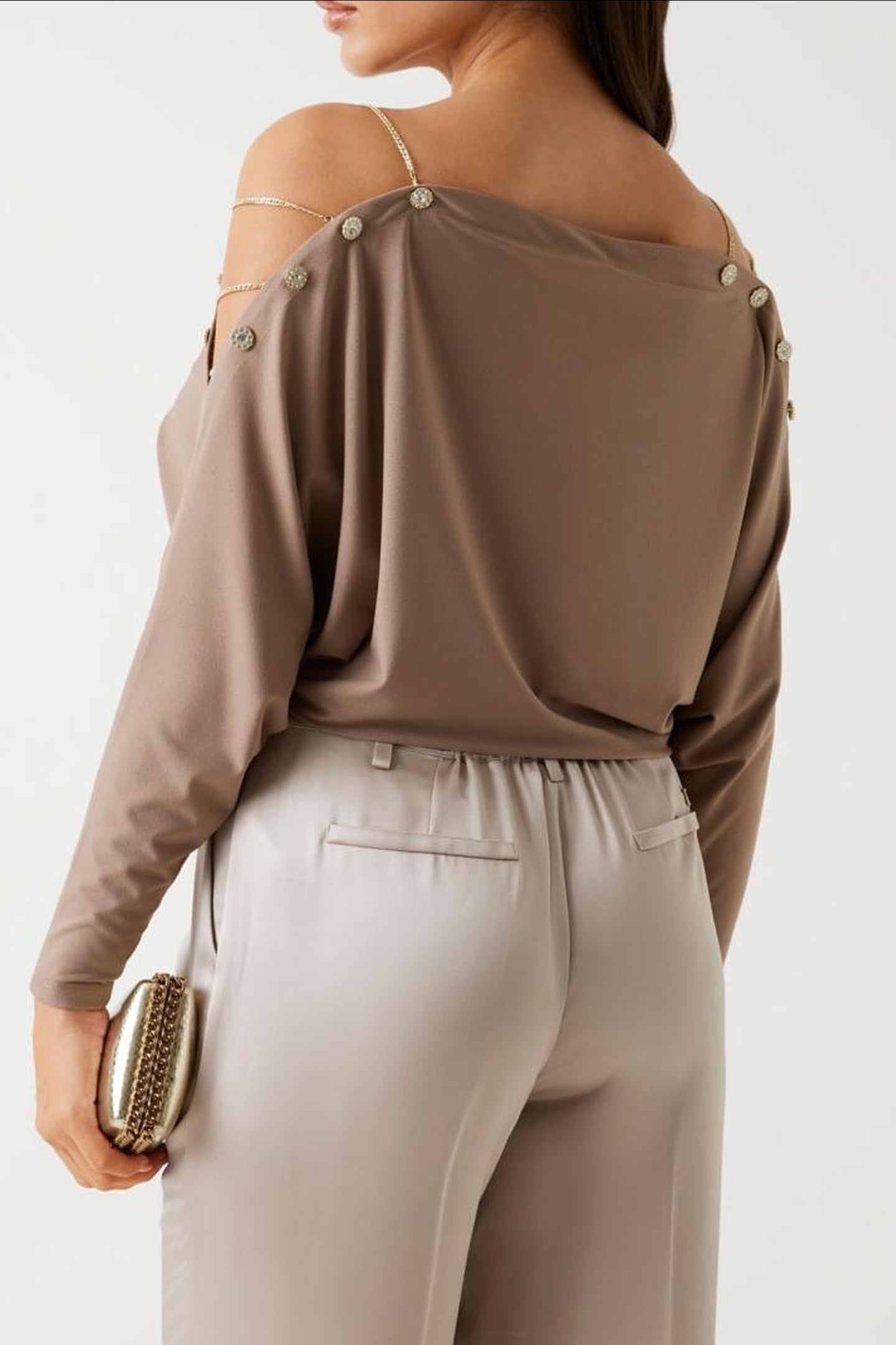 ADRI TOP SILK TAUPE 3