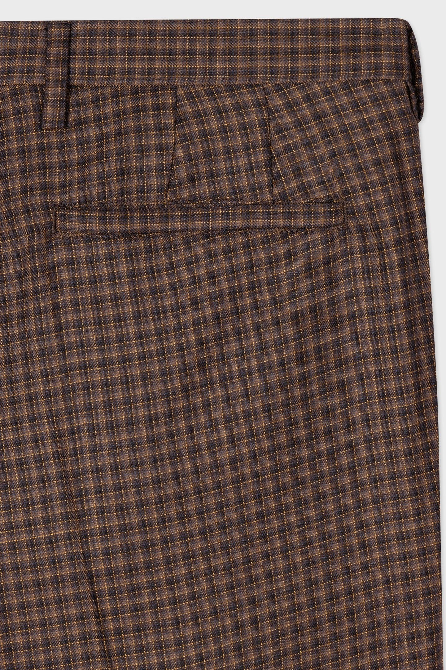 MENS TROUSER DARK BROWN 6