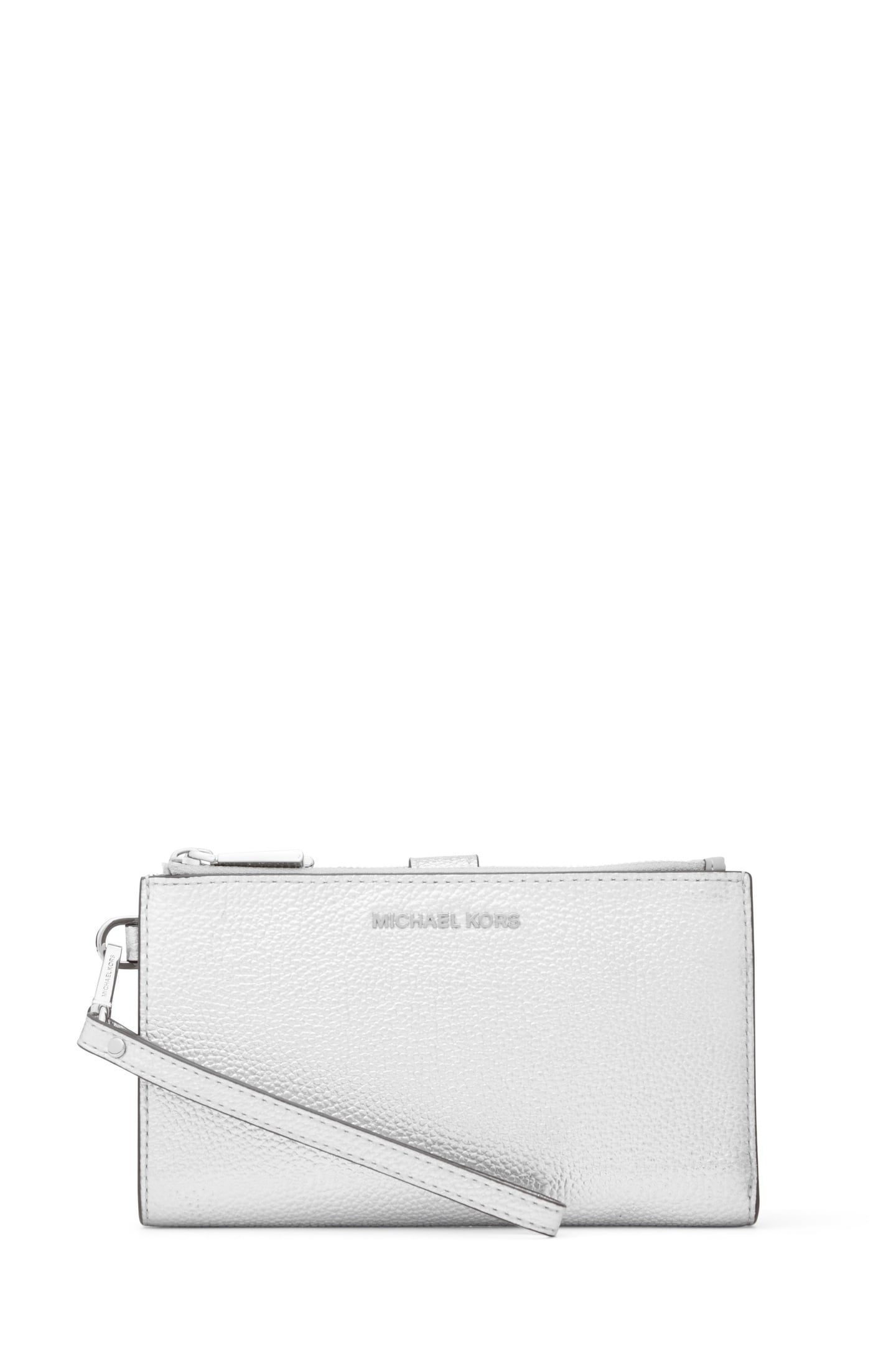 DOUBLE ZIP WRISTLET SILVER 1