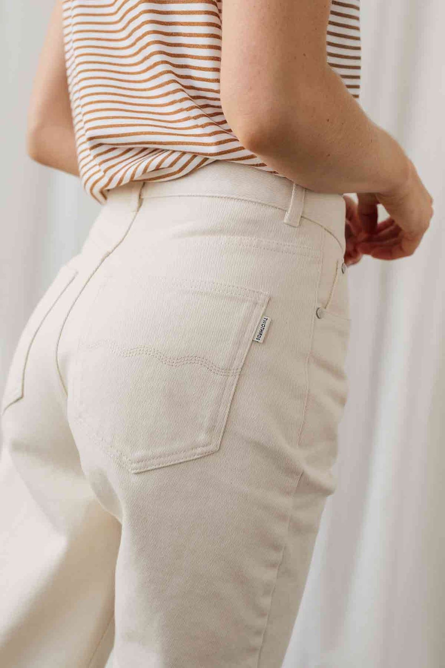 TRALEE PANTS ECRU 6