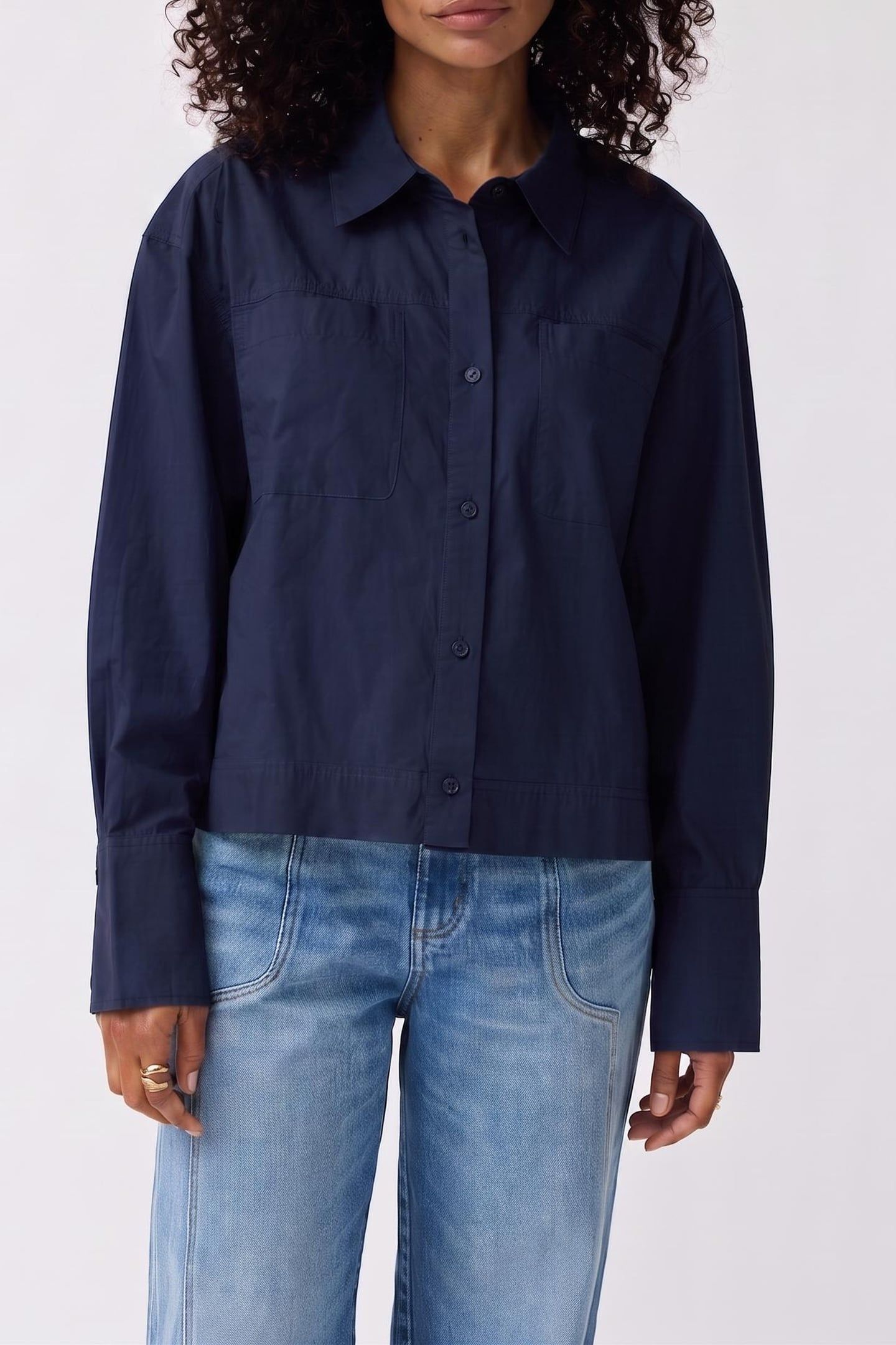BLOUSE LOES NAVY 2
