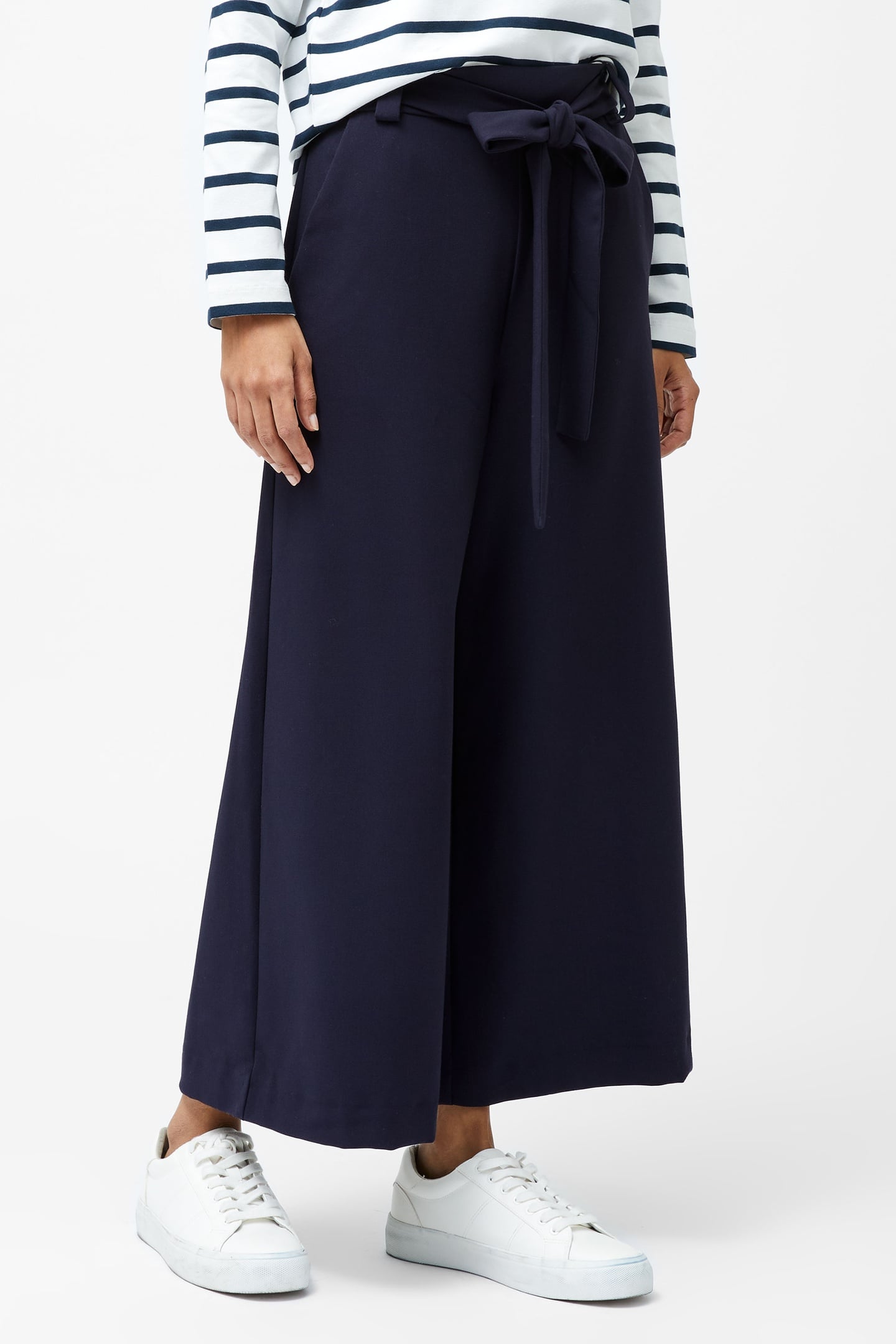 WHISPER BELTED CULOTTES UTILITY BLUE 1