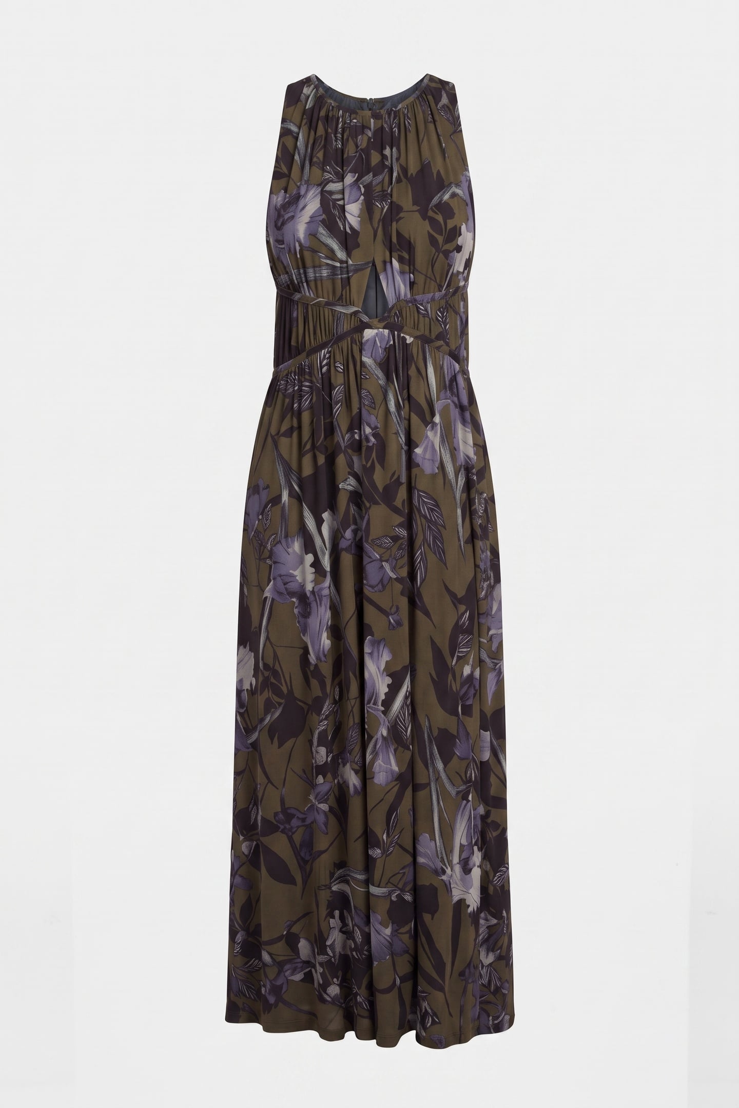 KAYA BATU DRESS DEEP KHAKI GREEN 3