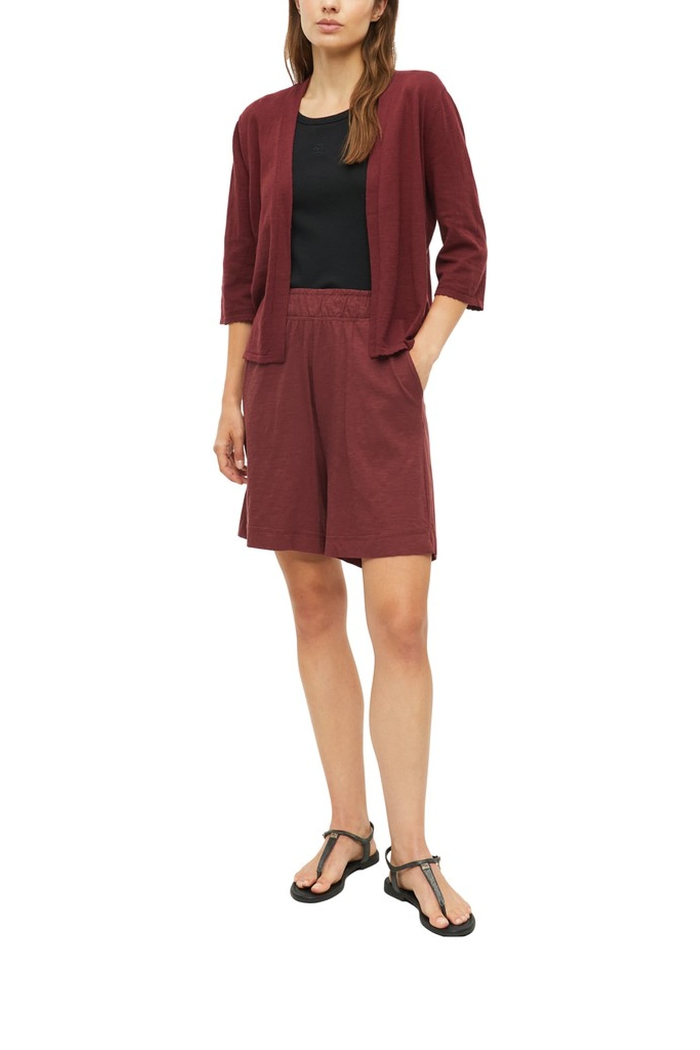 S.OLIVER PULLOVER BURGUNDY 2
