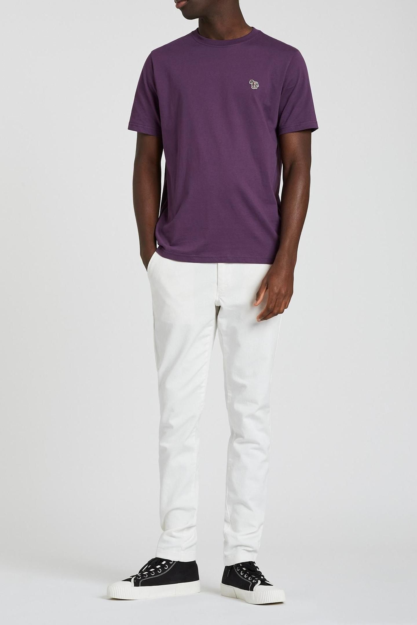 MENS TAPERED FIT TROUSER WHITE 3