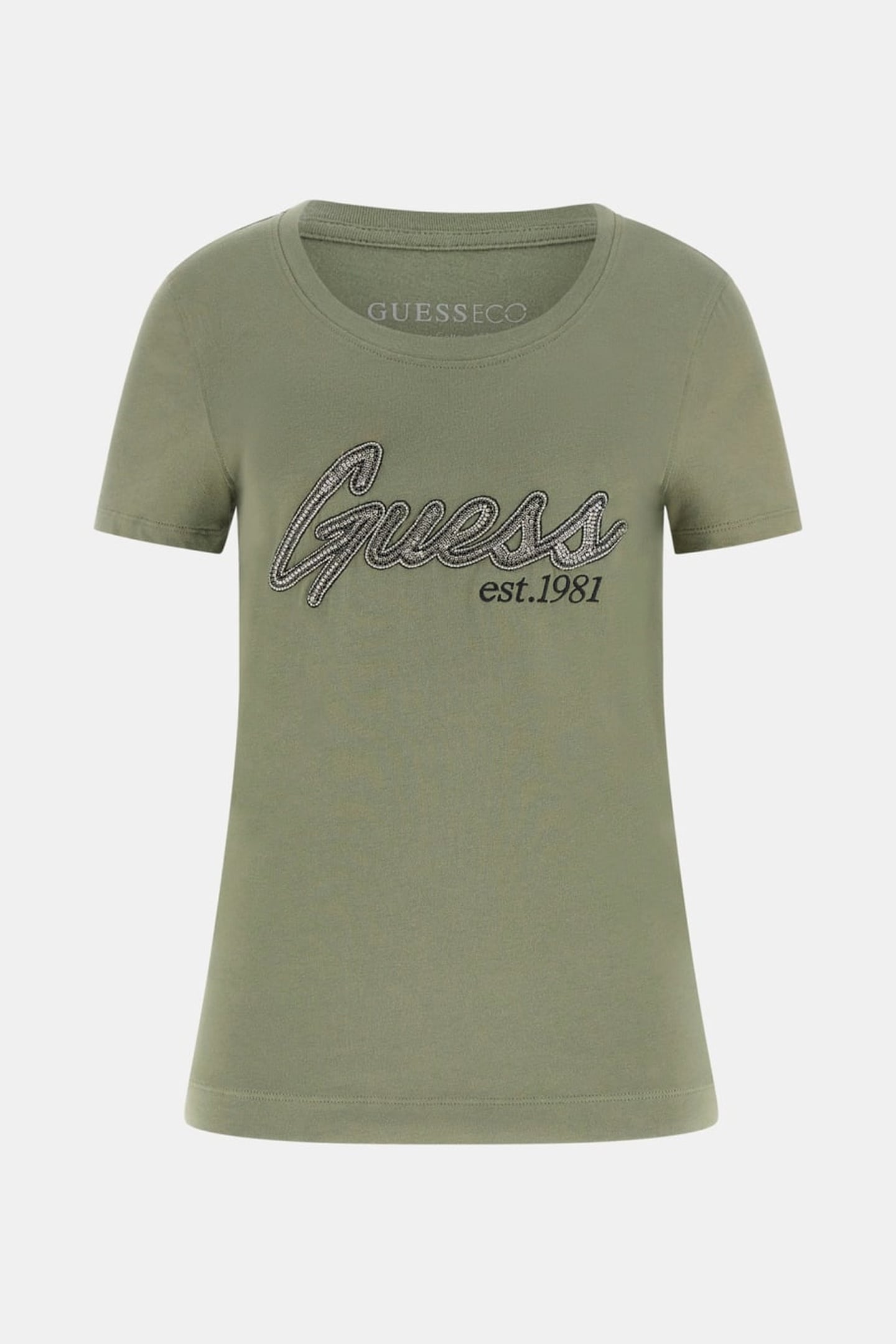 SS LOGO HOT FIX TEE LICHEN LEAF GREEN 8