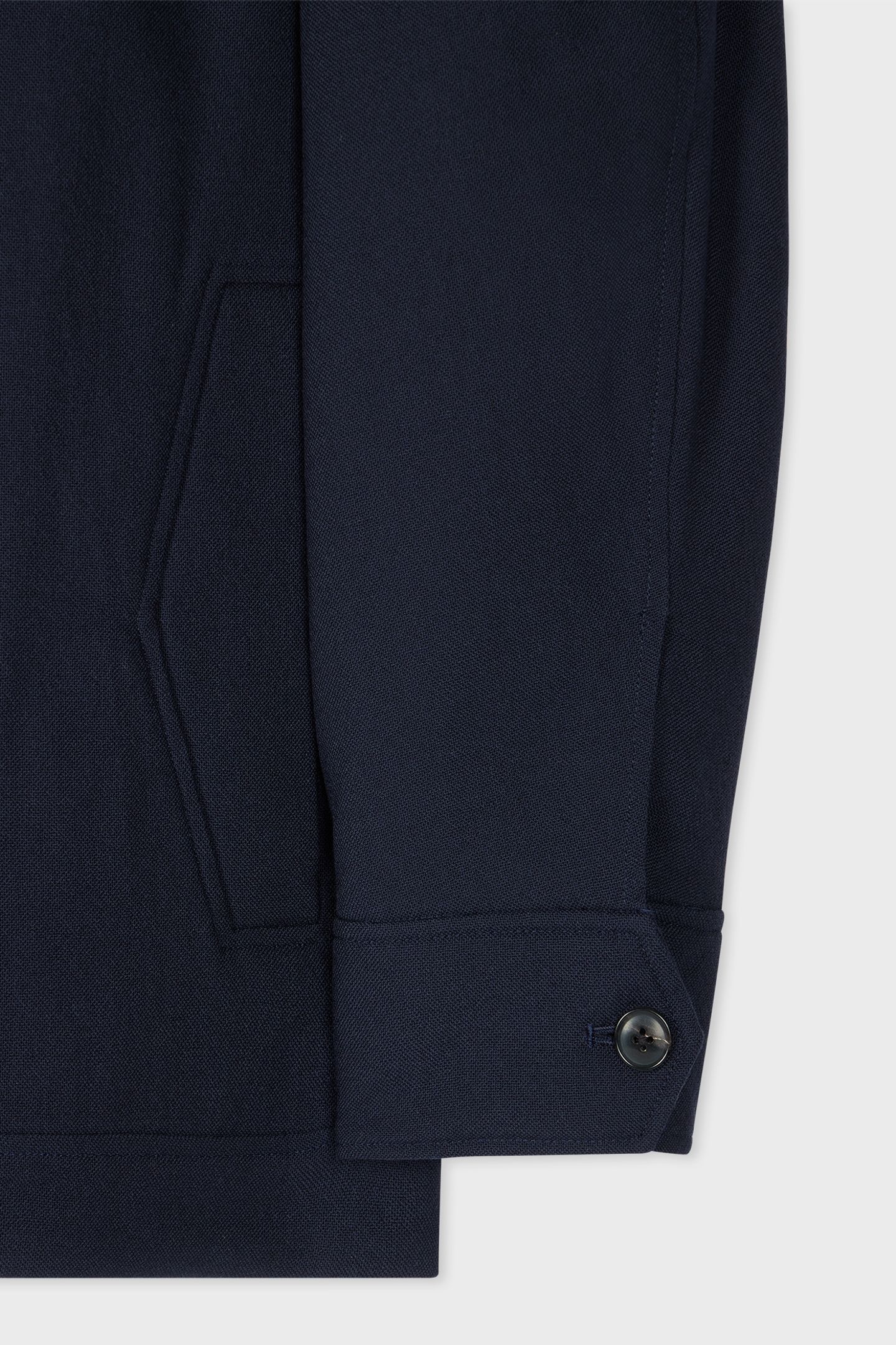 MENS WADDED HARRINGTON JKT VERY DARK NAVY 7