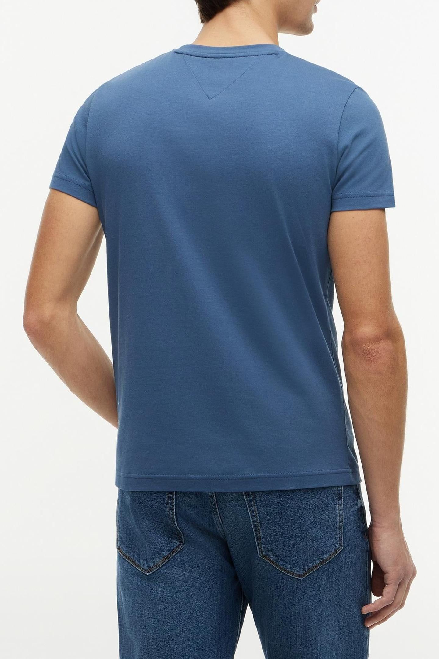 TOMMY LOGO TEE AEGEAN SEA 3