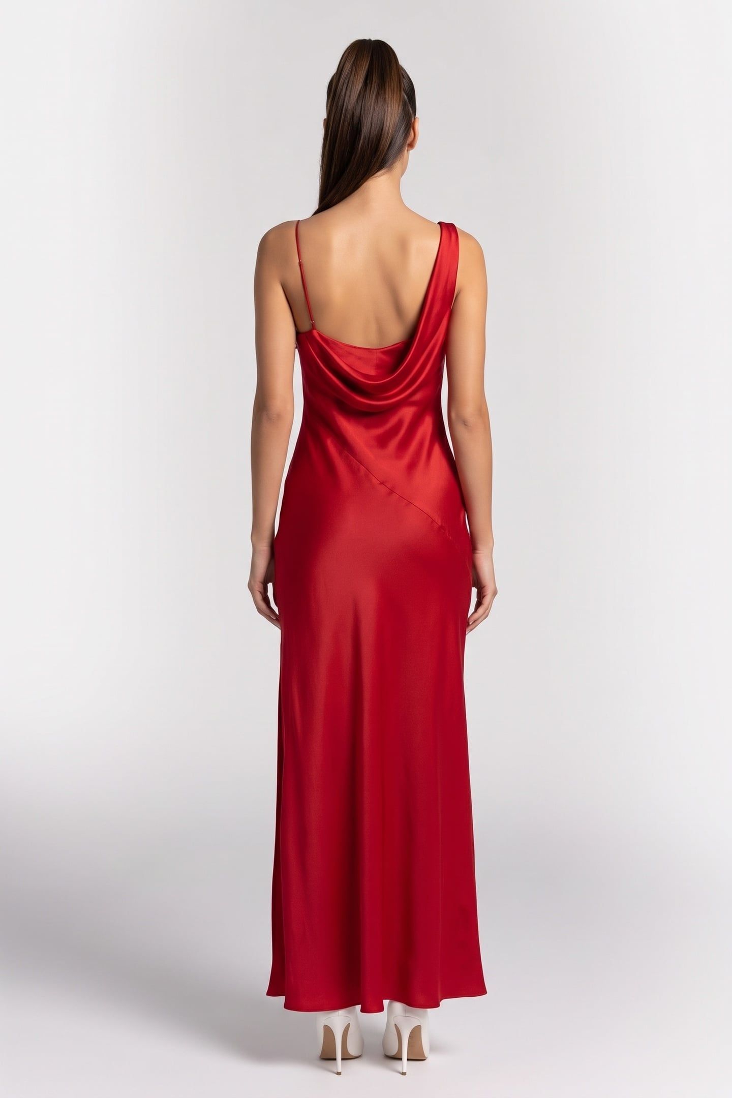 X GINA DRESS RED 2