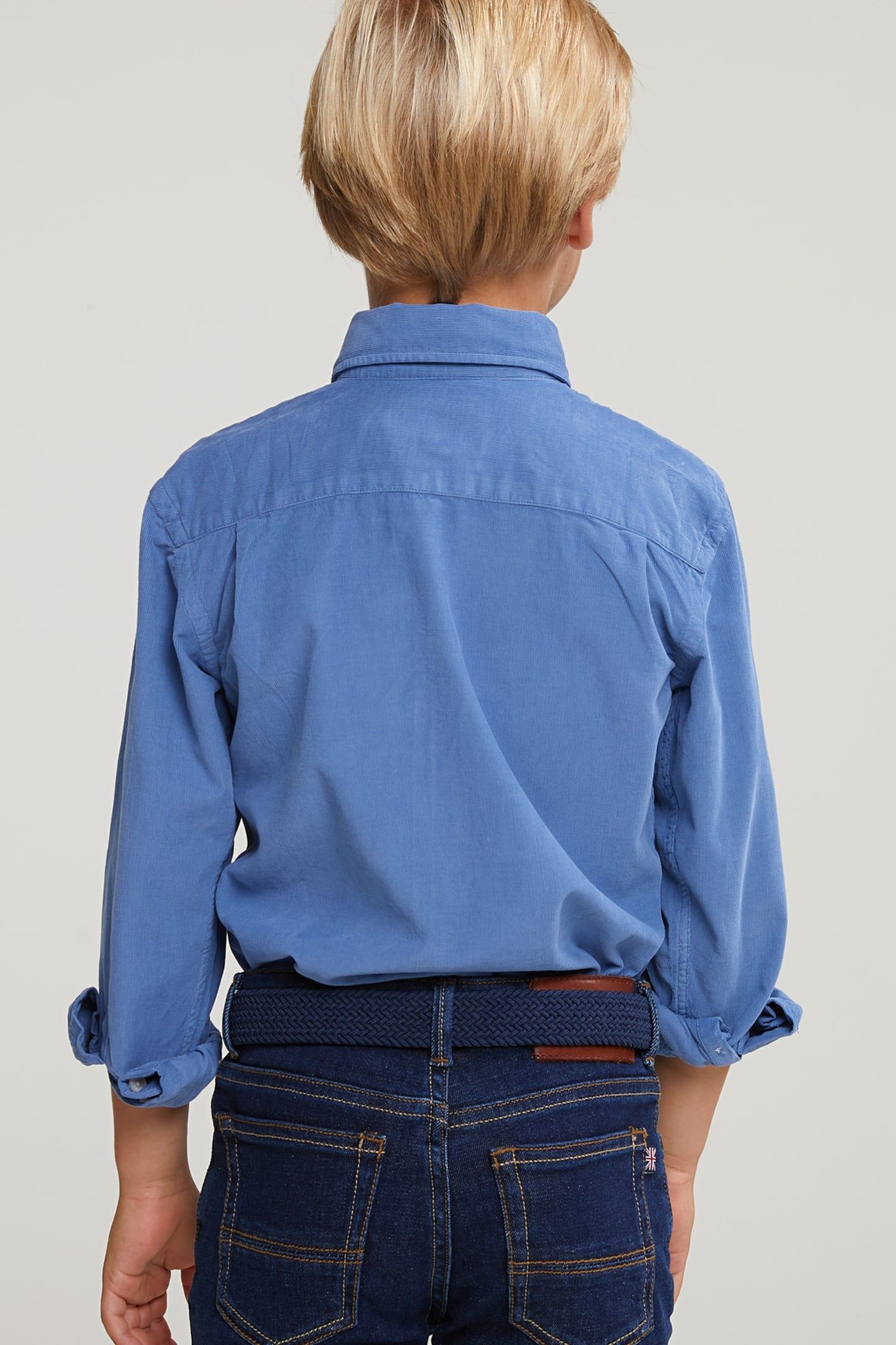 CF LS WLLSTRT BD CLR RIB SHIRT BLUE 2
