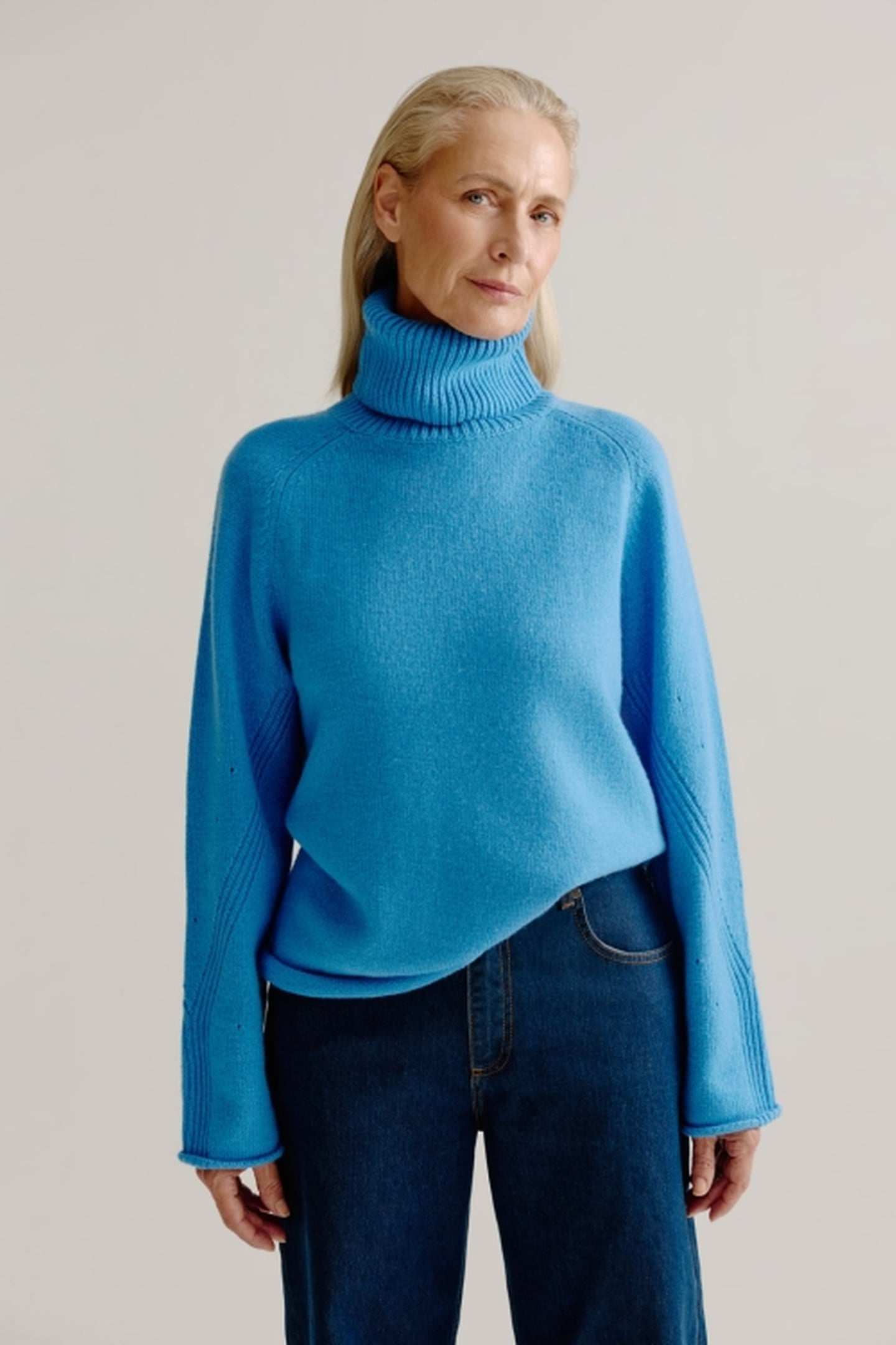 LOENA SWEATER FRENCH BLUE 1