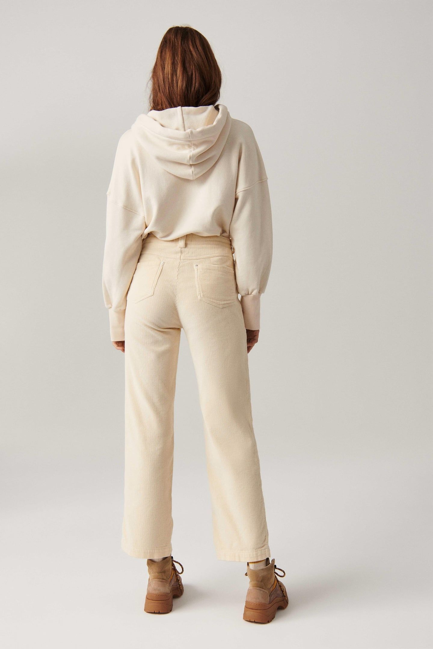 FLARE TROUSERS ECRU 2
