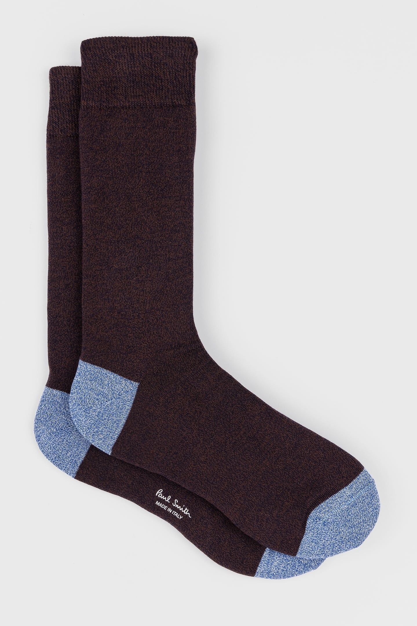 MEN SOCK FLECK TWISTED NAVY 1