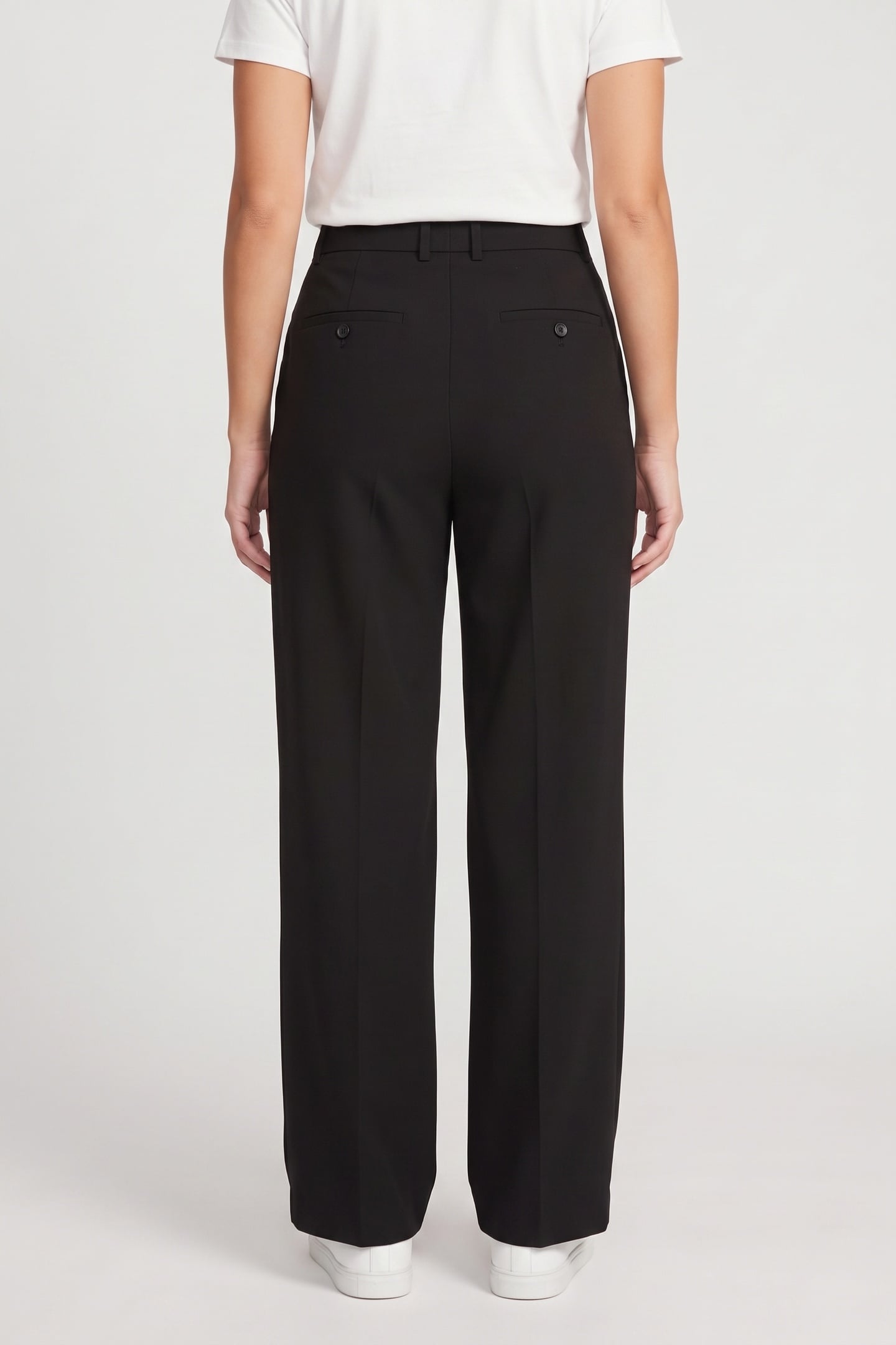 ES LULA CROPPED TROUSERS BLACK 2