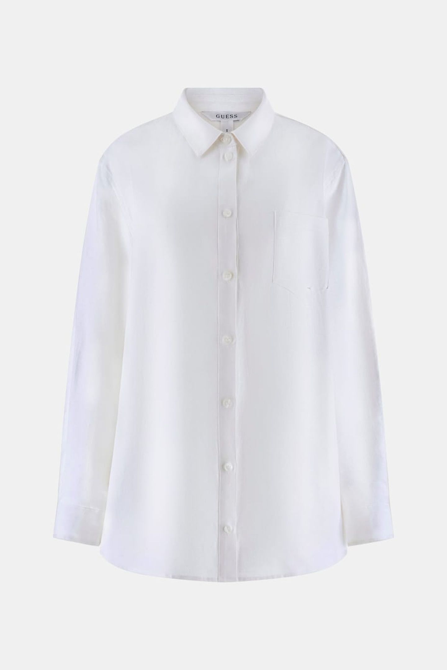 LS GEN LINEN SHIRT PURE WHITE 7