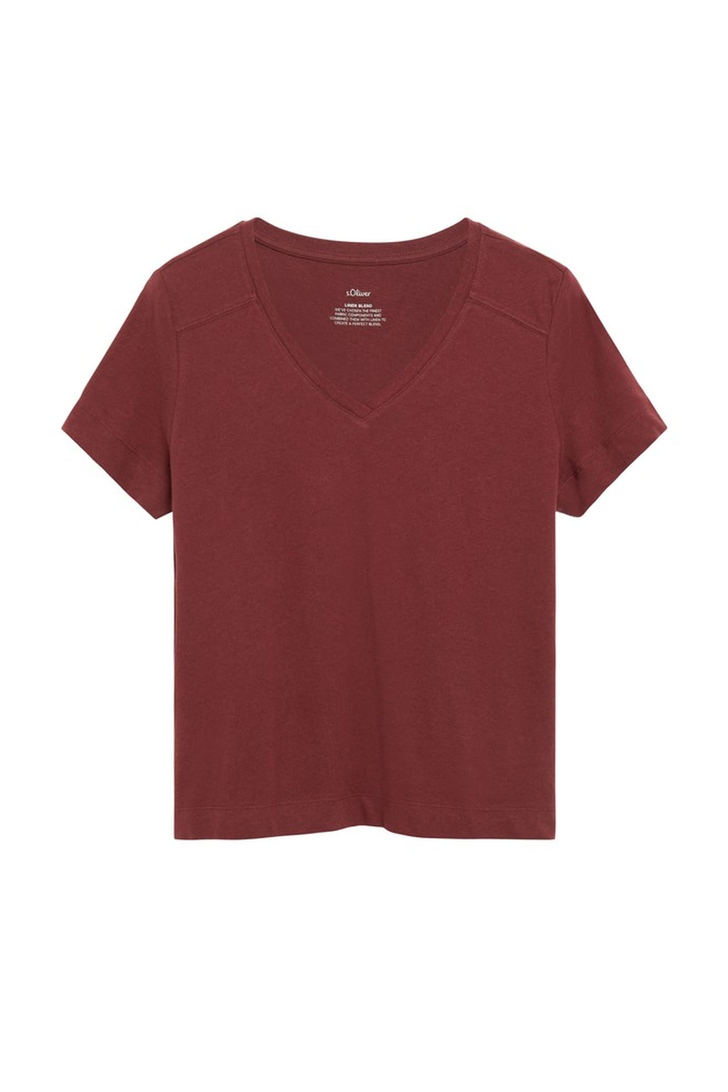 S.OLIVER T-SHIRTS BURGUNDY 4