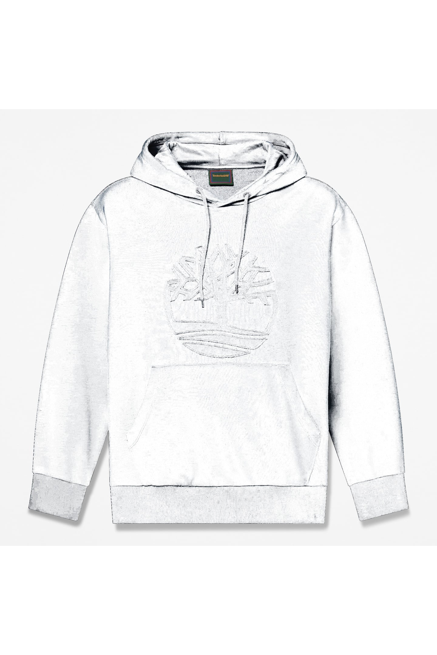 WAREHAM TREE LOGO PATCH BB HOODIE DARK SAPPHIRE 3