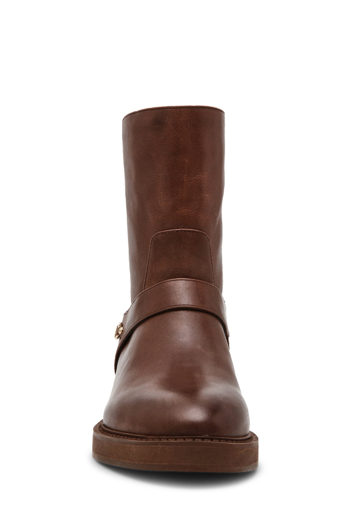 LOOPHOLE BOOTIES BROWN LEATHER 4
