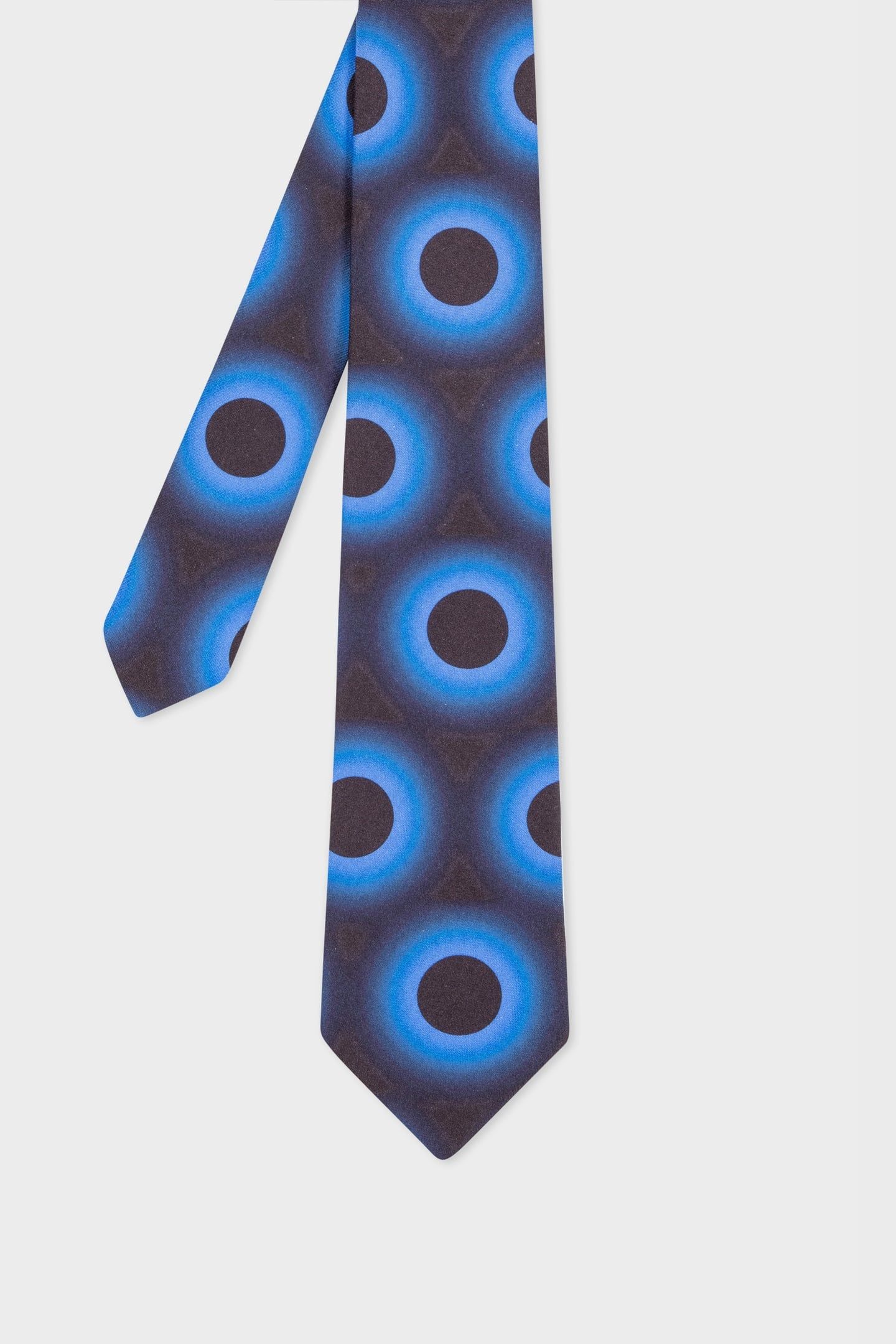MEN TIE GLOW POLKA VERY DARK NAVY 4