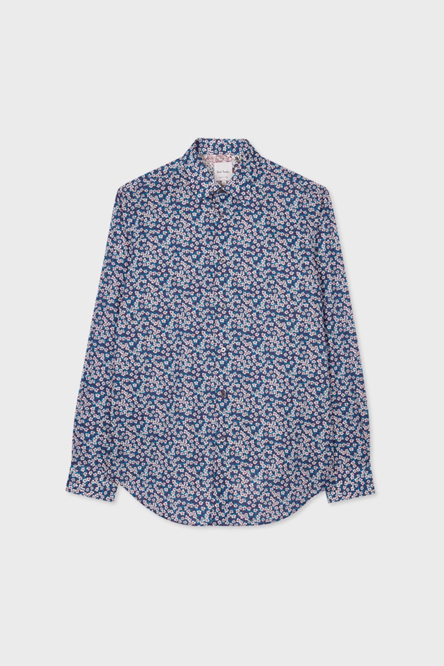 MENS S/C TAILORED FIT SHIRT DARK VIOLET 2