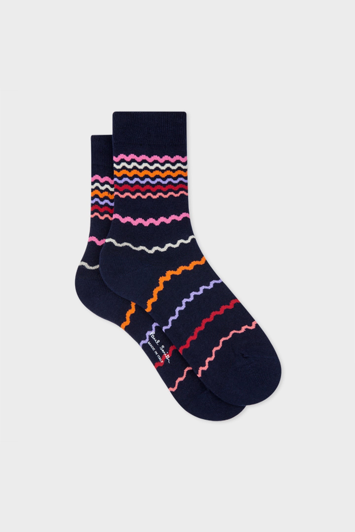 WOMEN SOCK BERTIE RICRAC NAVY 2