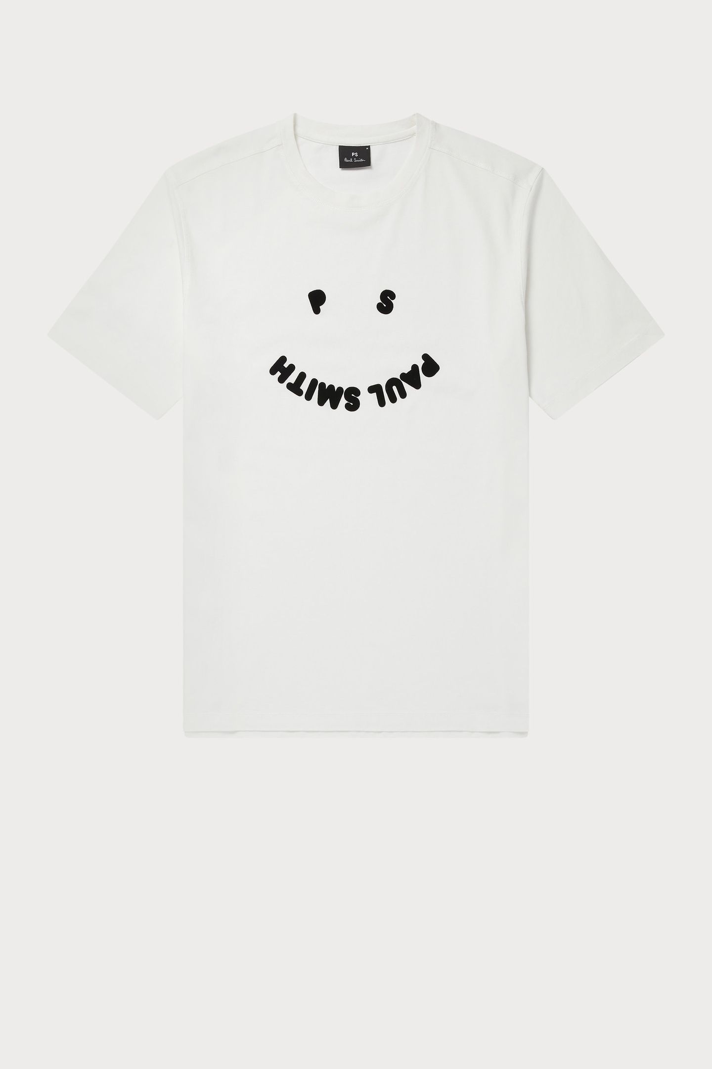 MENS SS TSHIRT PS HAPPY OFF WHITE 5