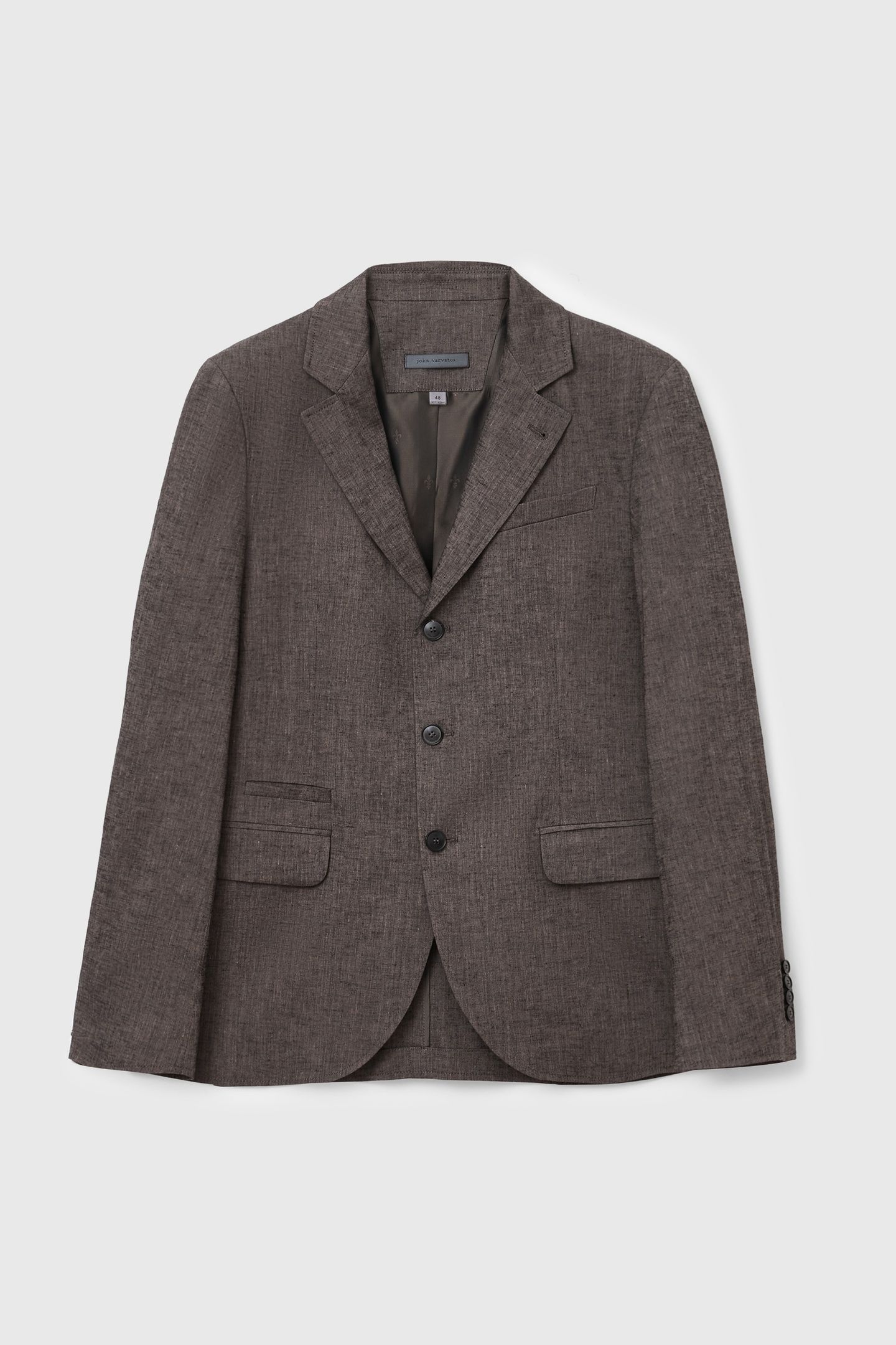 RIND JACKET - SLIM FIT NOTCH LAPEL JACKE MUSHROOM 3