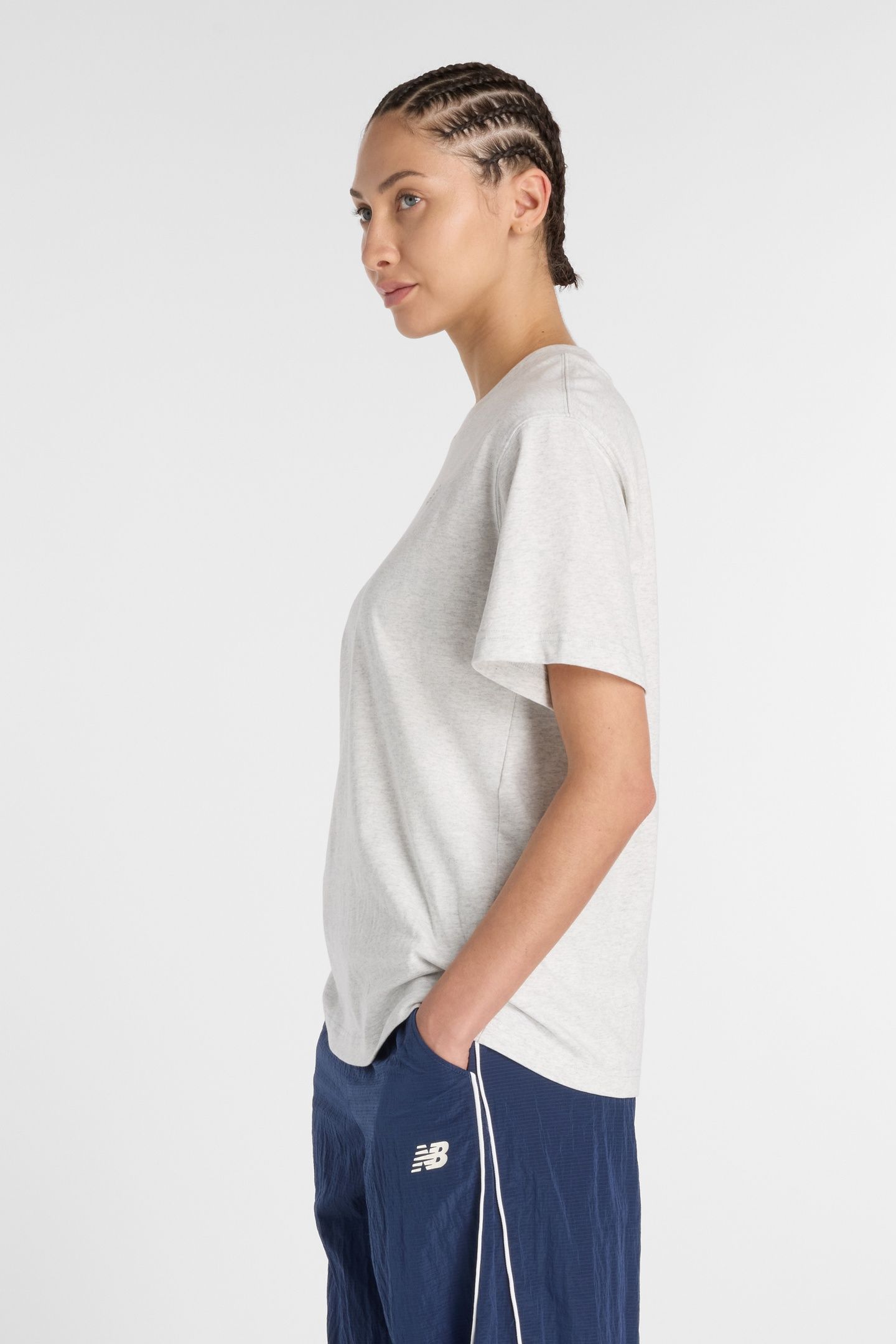 ATHLETICS JERSEY T-SHIRT ASH 4