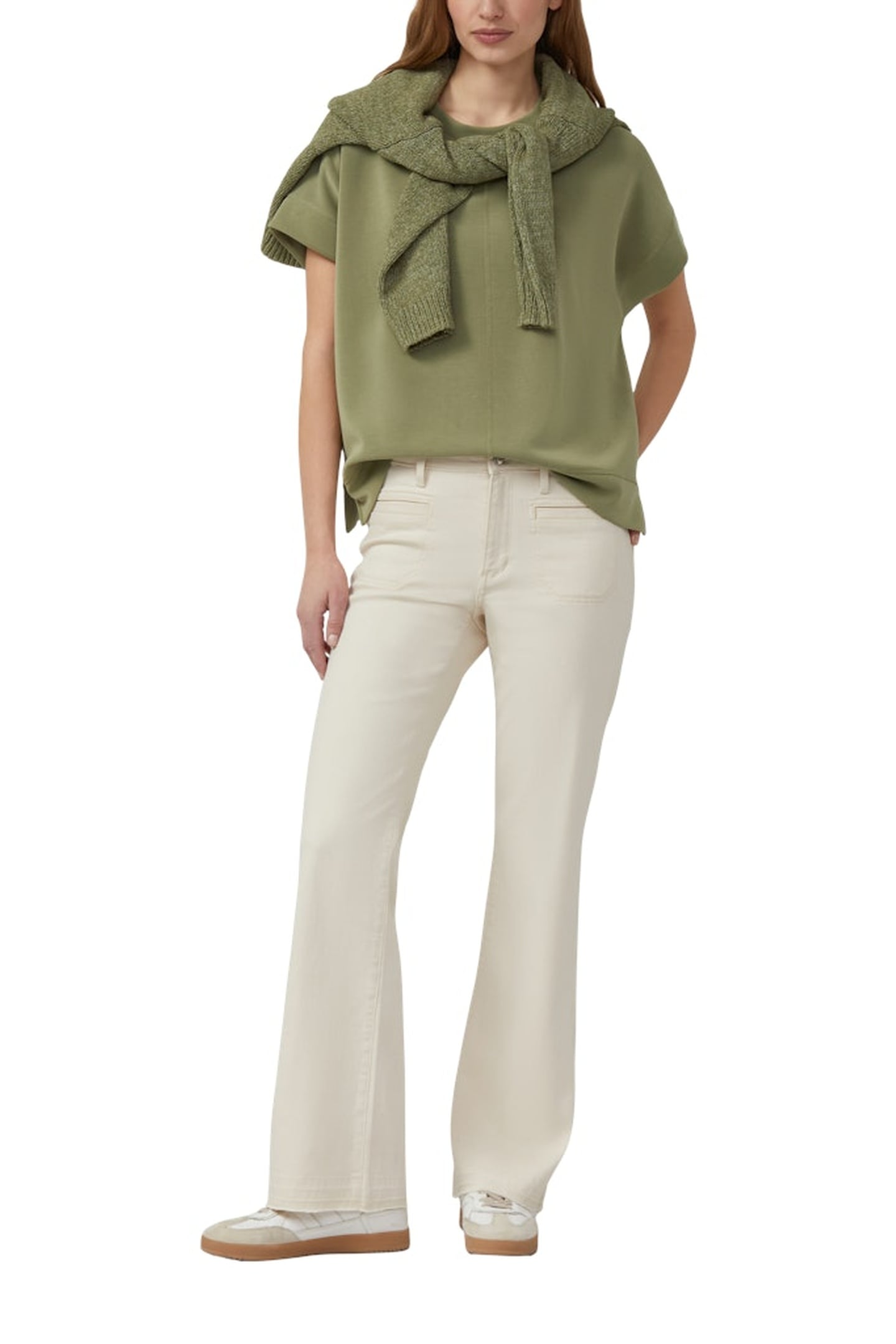 S.OLIVER SWEATSHIRTS GREEN 2