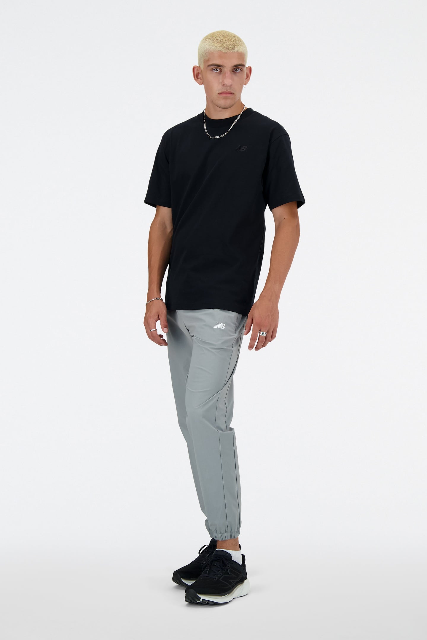 ATHLETICS COTTON T-SHIRT BLACK 7