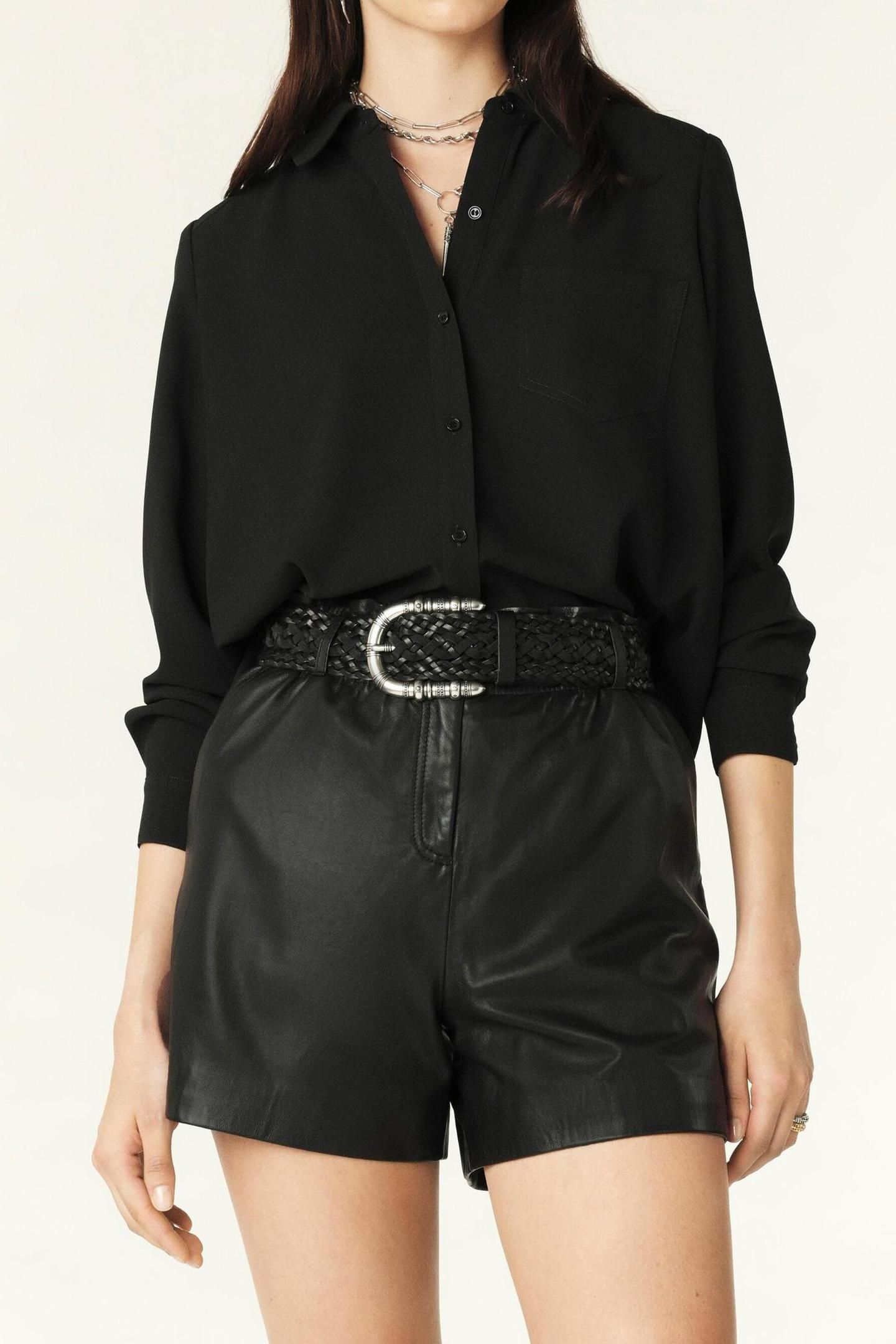 LONG SLEEVES SHIRT BLACK 1