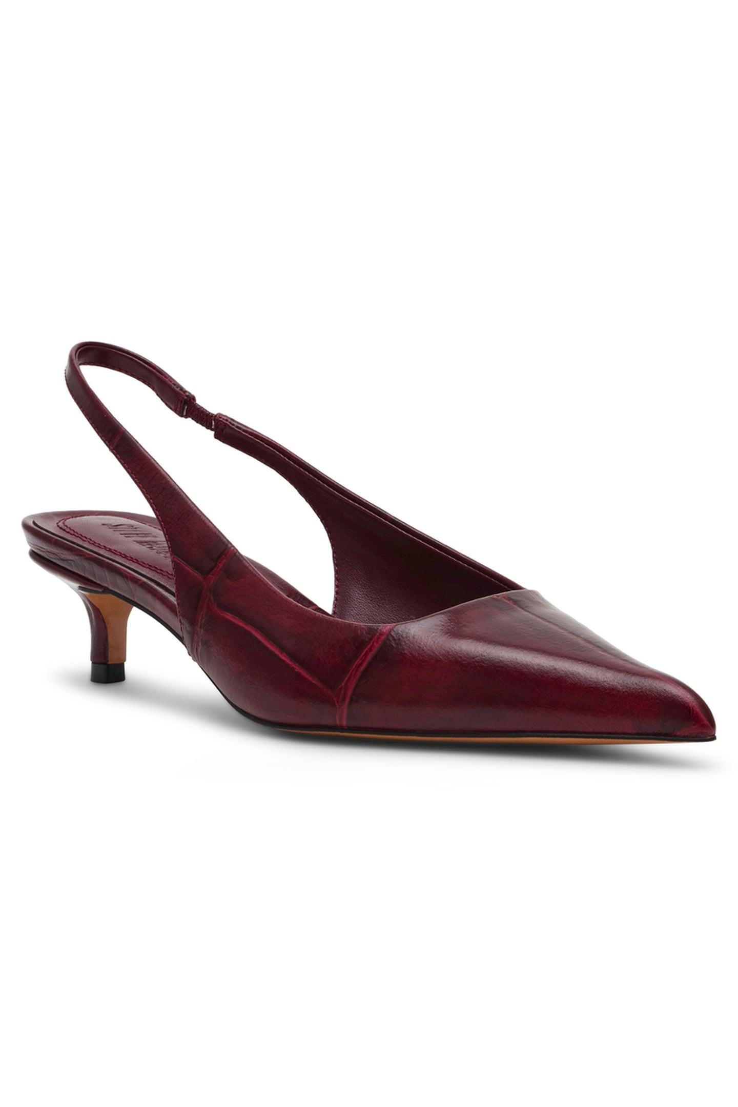 KITTIE2 PUMPS WINE CROCO 2