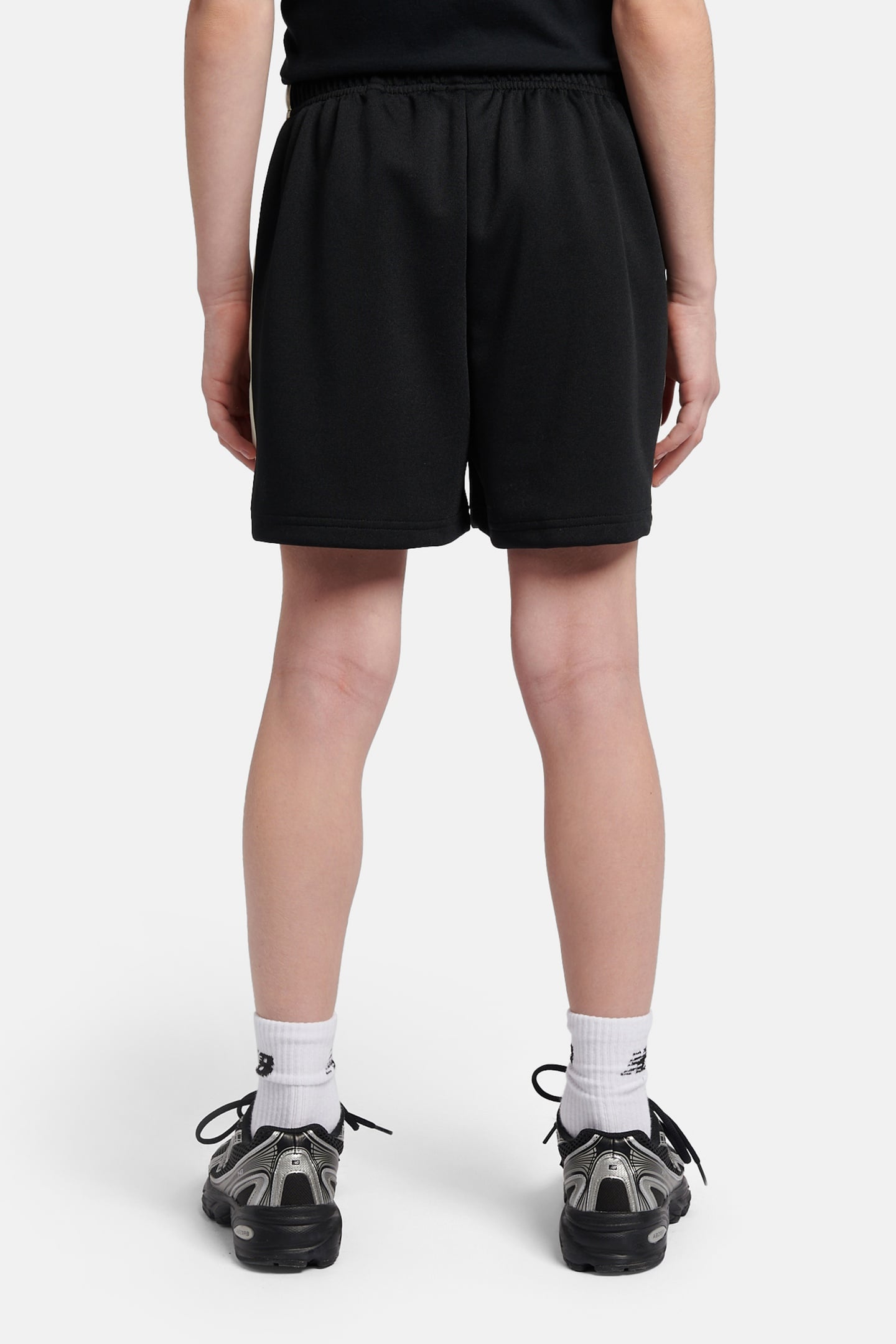 GIRLS SPORT TRACK SHORT BLACK 3