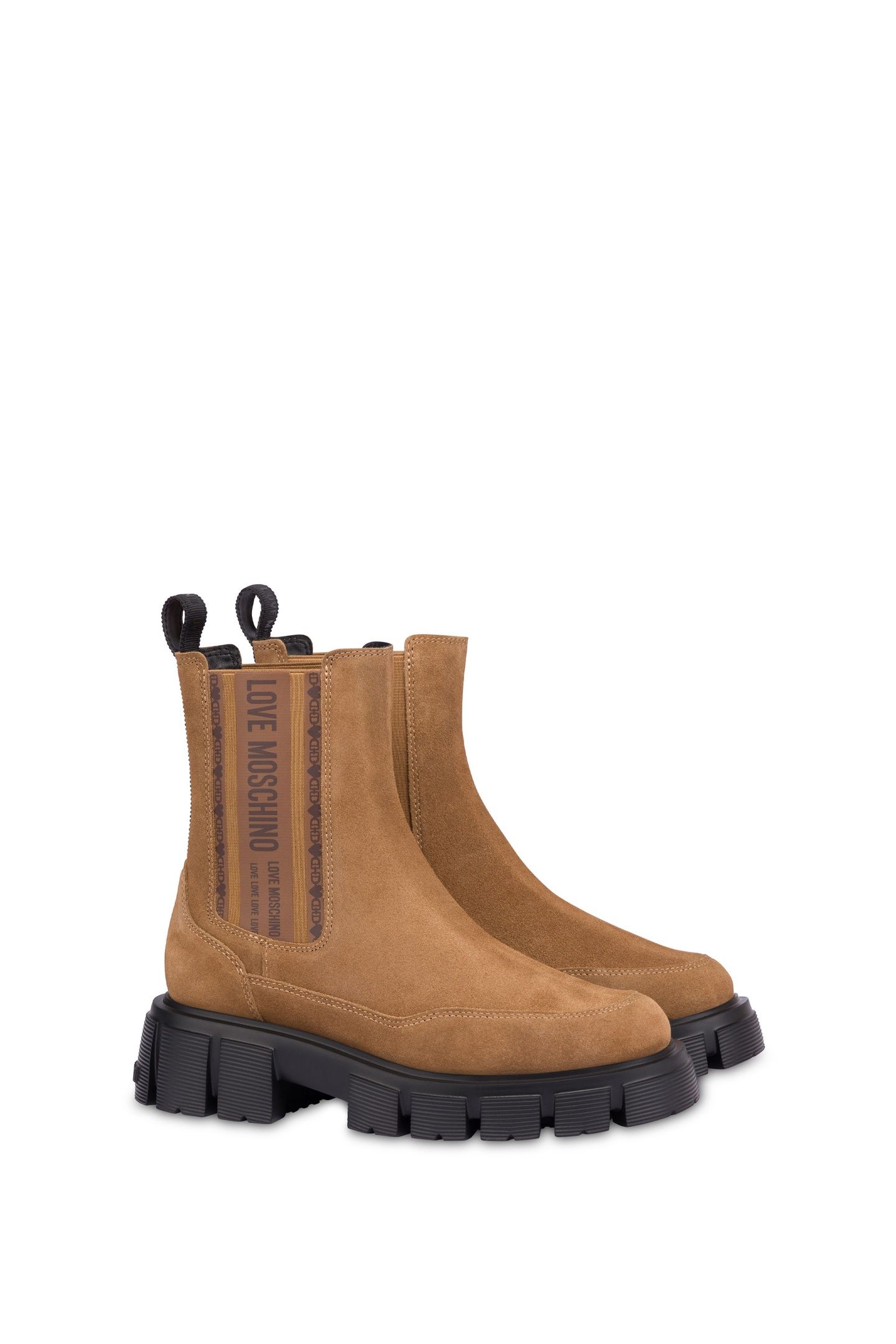 SUEDE ANKLE BOOTS BEIGE 2