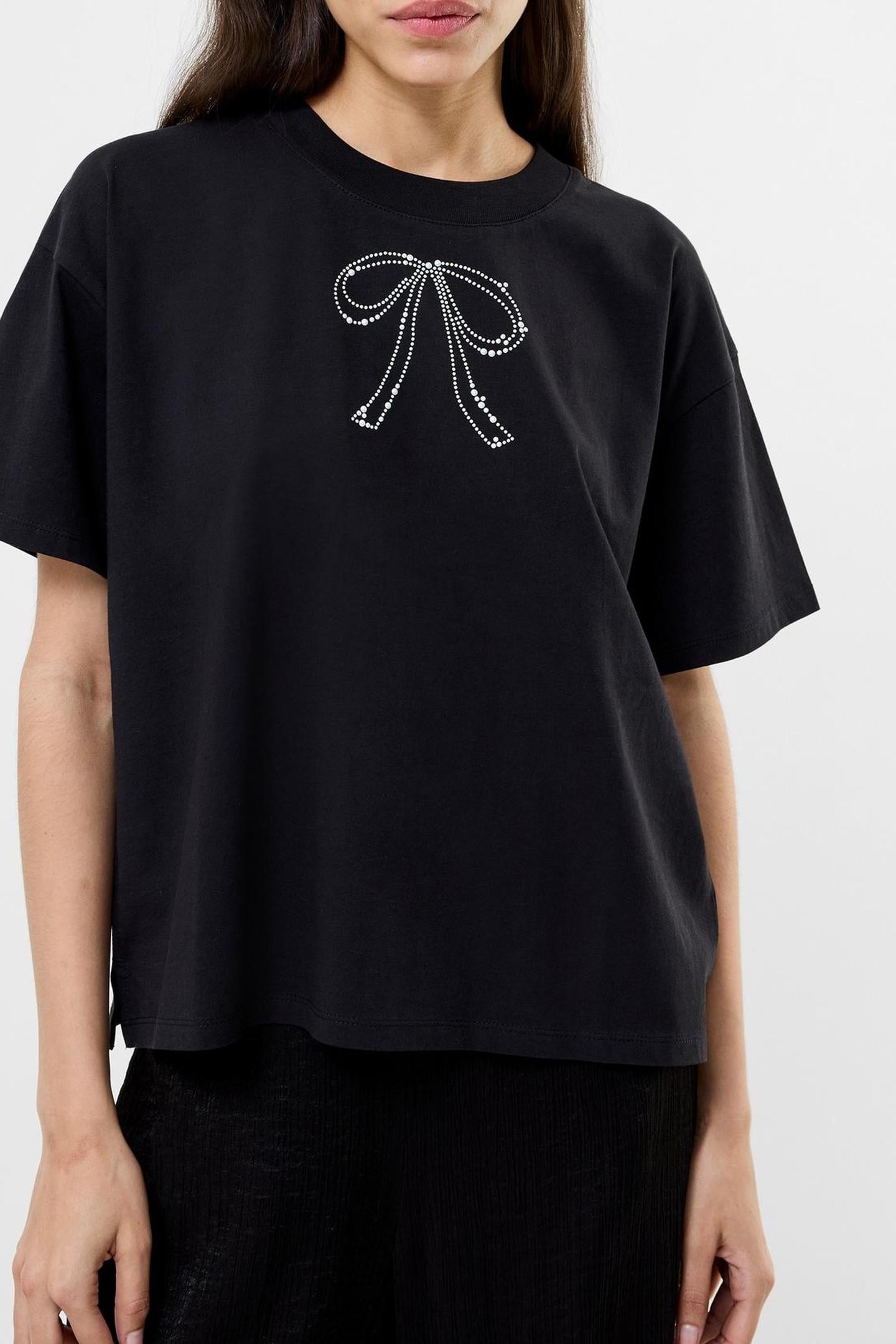 PEARL HOTFIX BOW S/S TEE BLACKOUT BLACKOUT 2