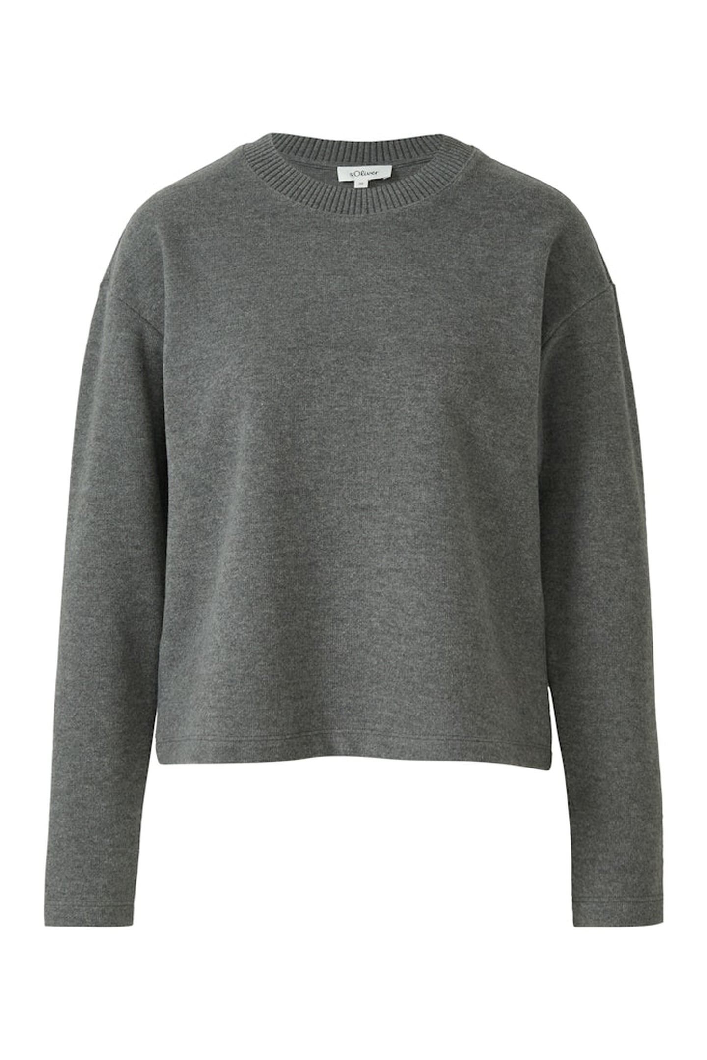 S.OLIVER SWEATSHIRTS GREY/BLACK 4