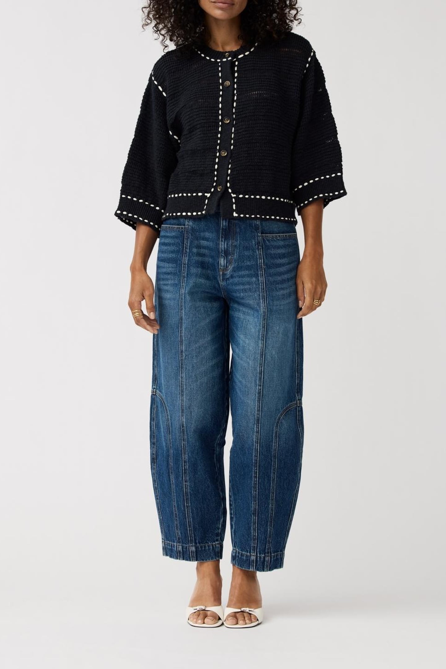 CARDIGAN CAROLINE NAVY 2