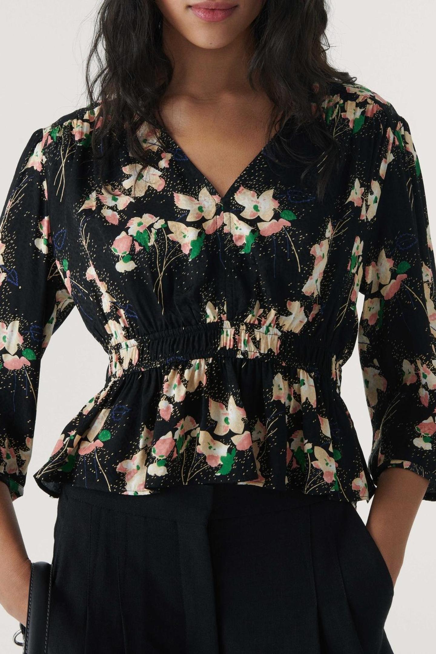 SHORT SLEEVES TOP BLACK 1
