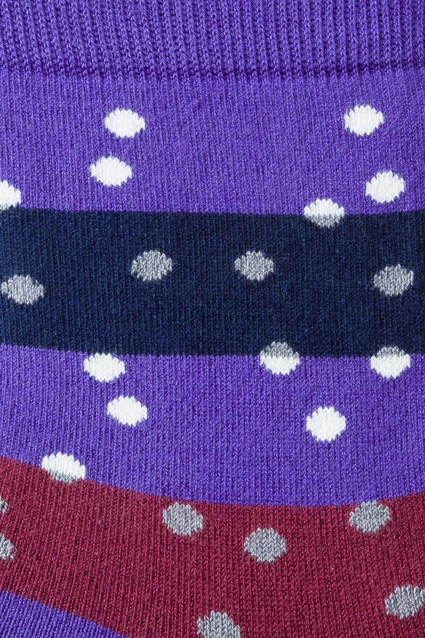 WOMEN SOCK LILO SPOT DARK VIOLET 4