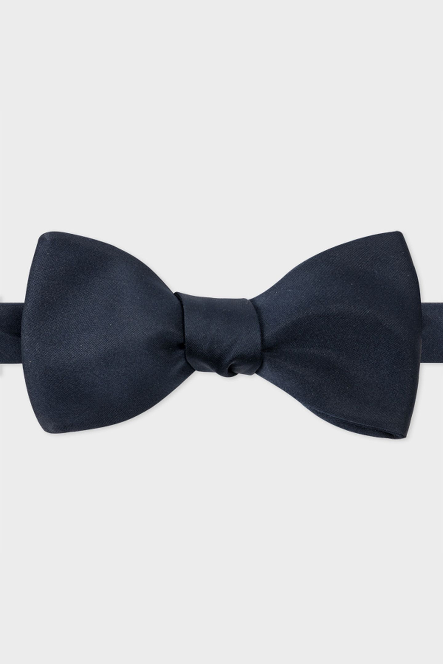 MEN BOWTIE SATIN UNMADE VERY DARK NAVY 2