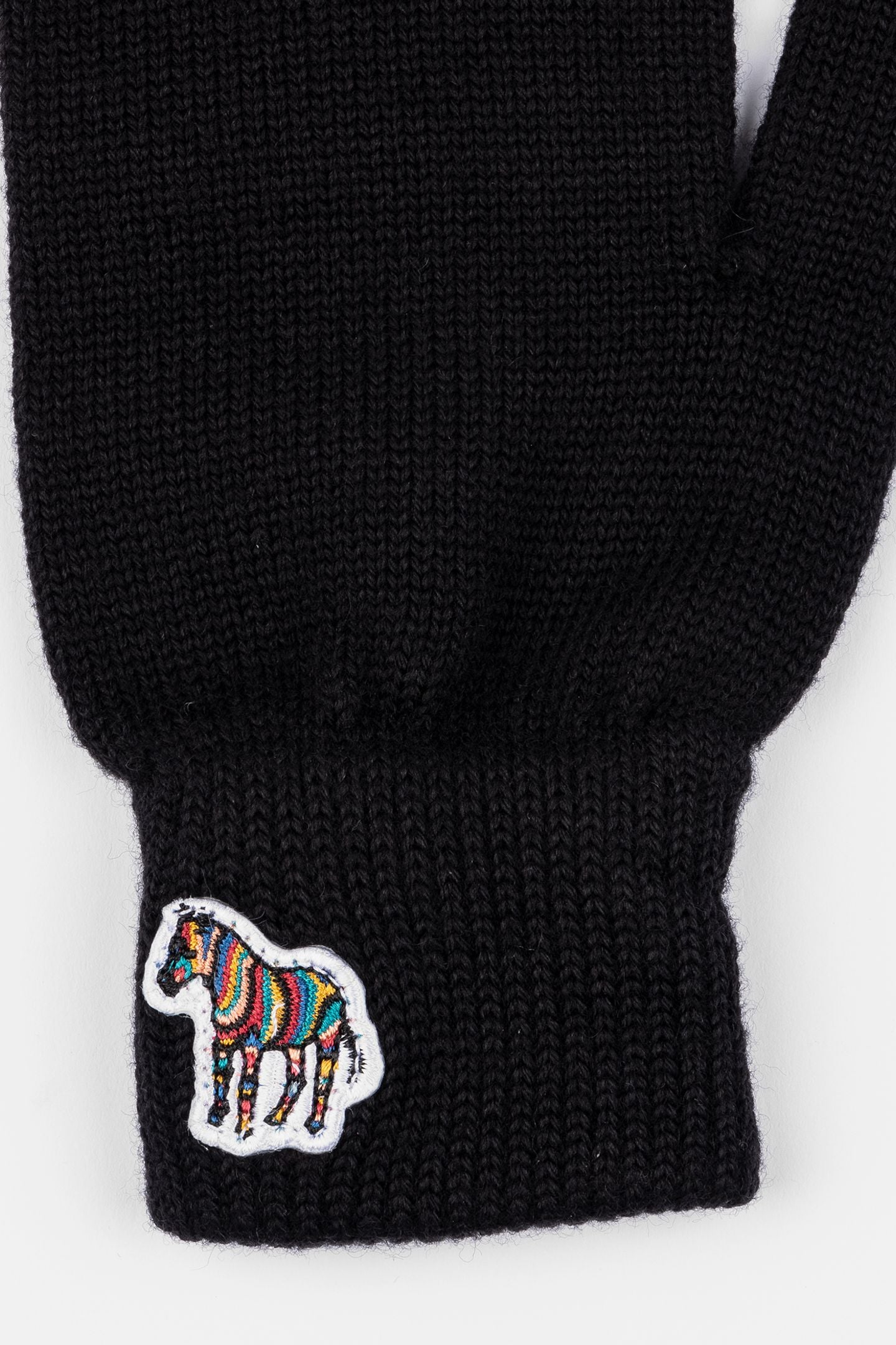 WOMEN GLOVE ZEBRA BLACK 3