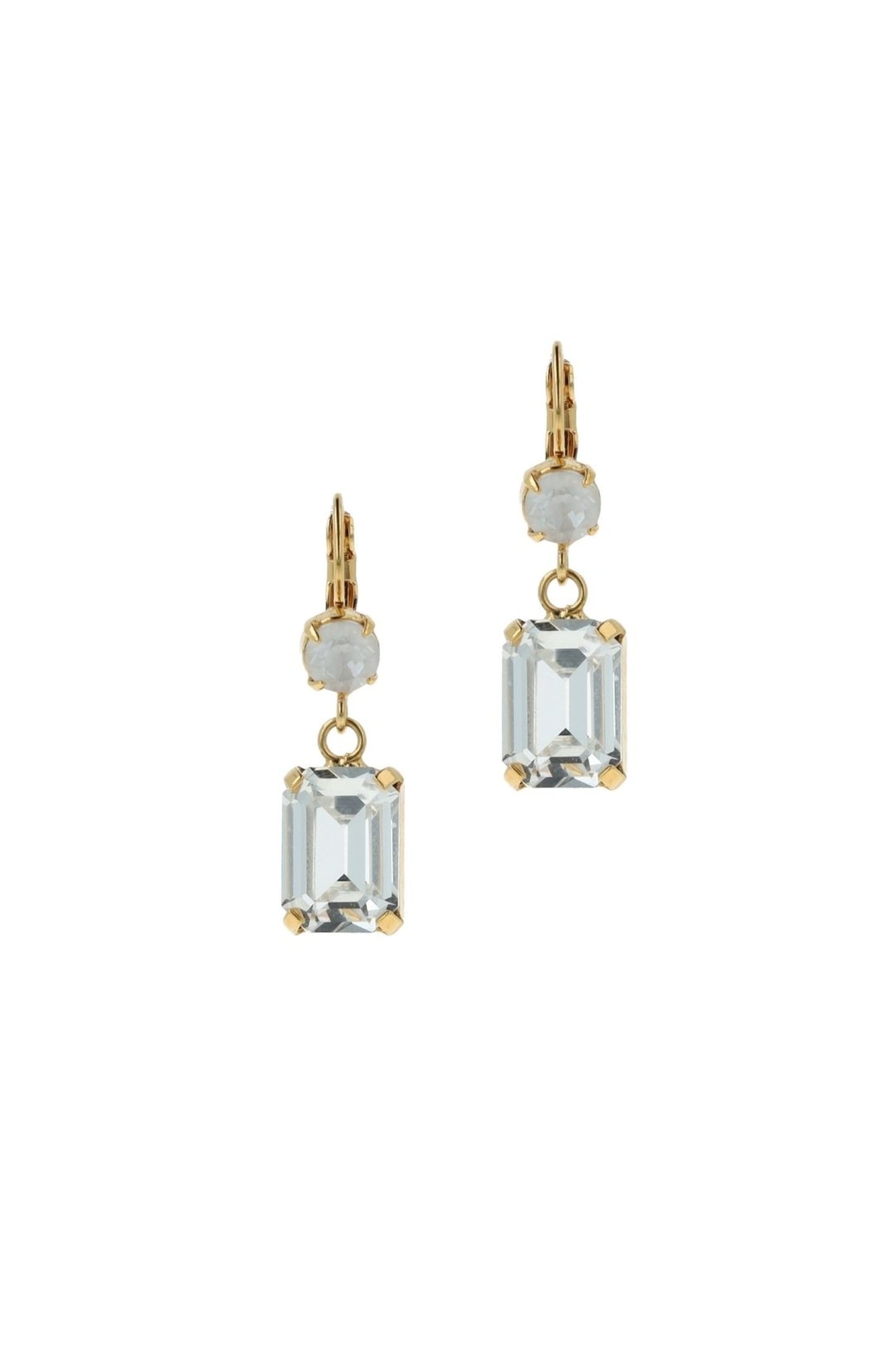 CRYSTAL GEOMETRIC EARHANGERS CRYSTAL 2