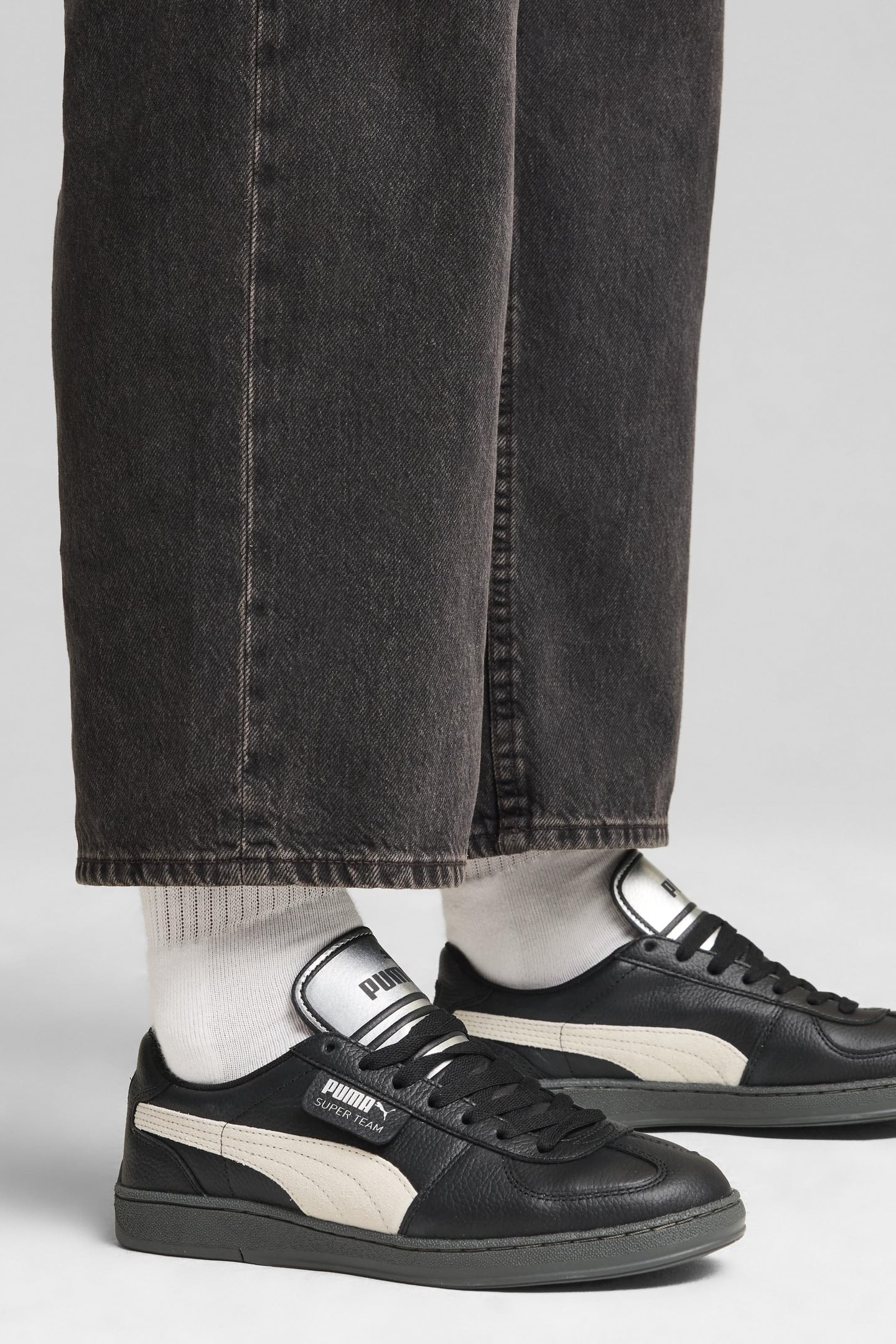 UNISEX SUPER TEAM 90S BLACK-WARM WHITE 2
