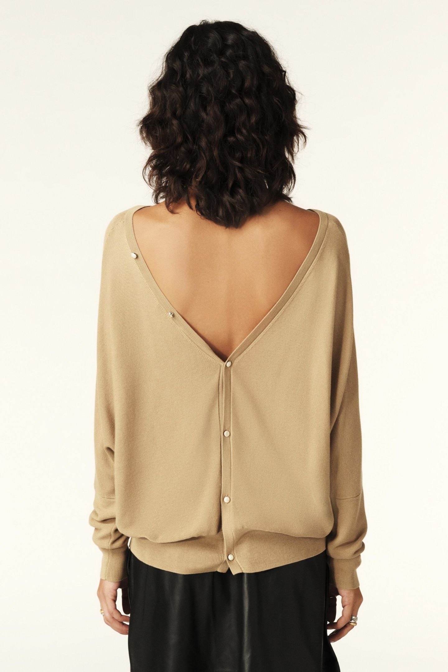 LONG SLEEVES KNIT CAMEL 2