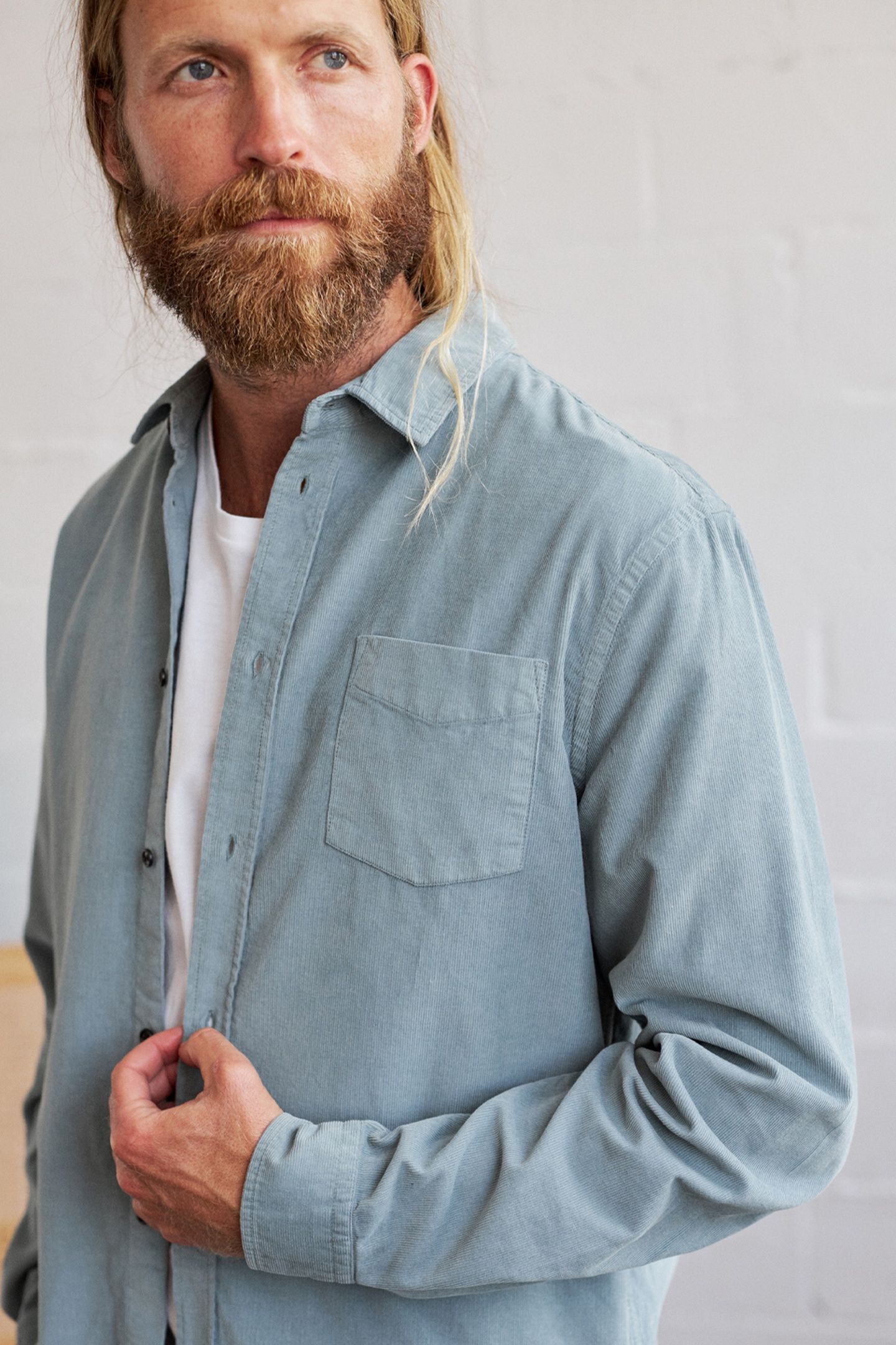 COOK SHIRT MISTY BLUE 4
