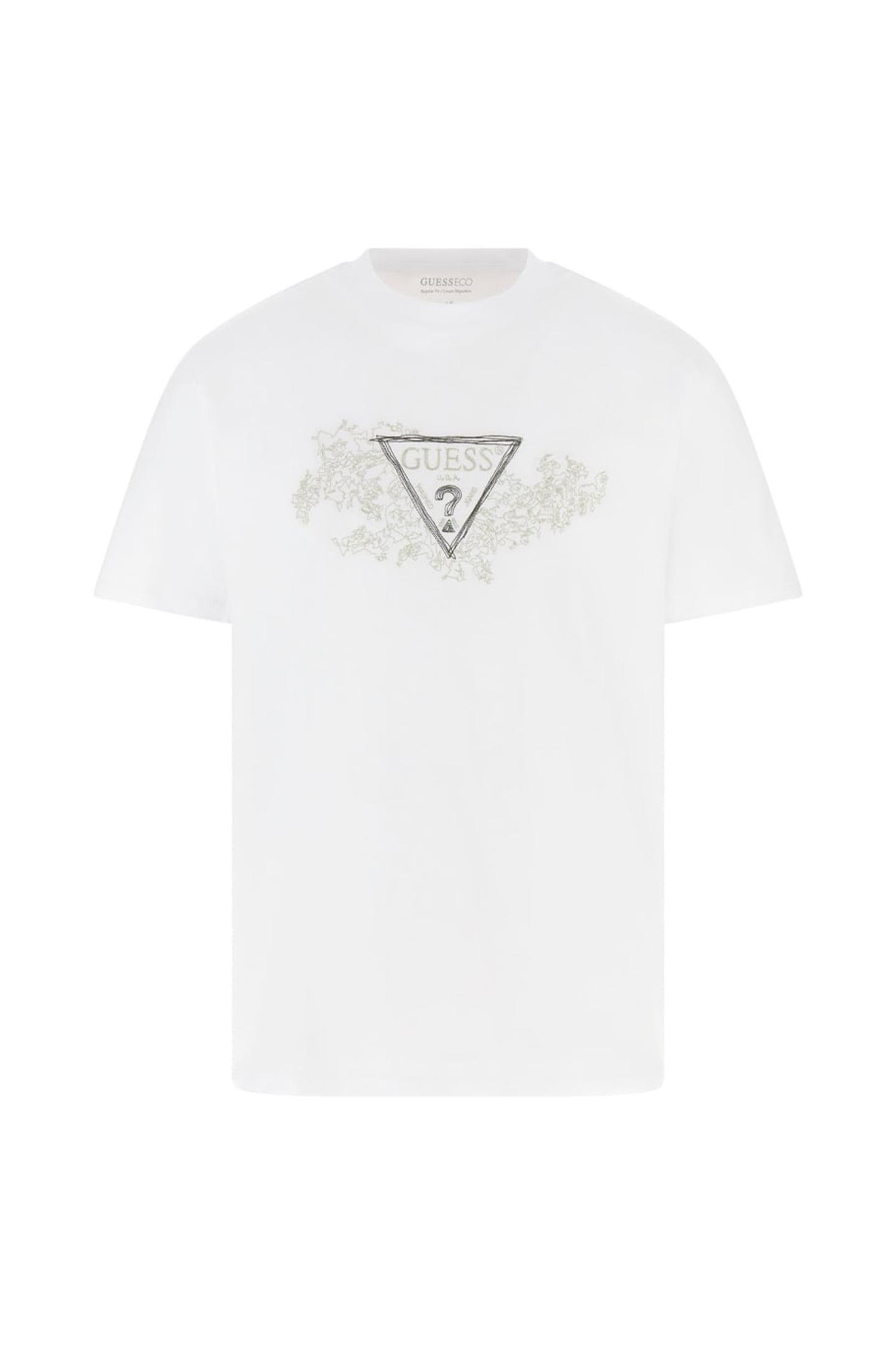 CN SS EMBROIDERY TRI PURE WHITE 5
