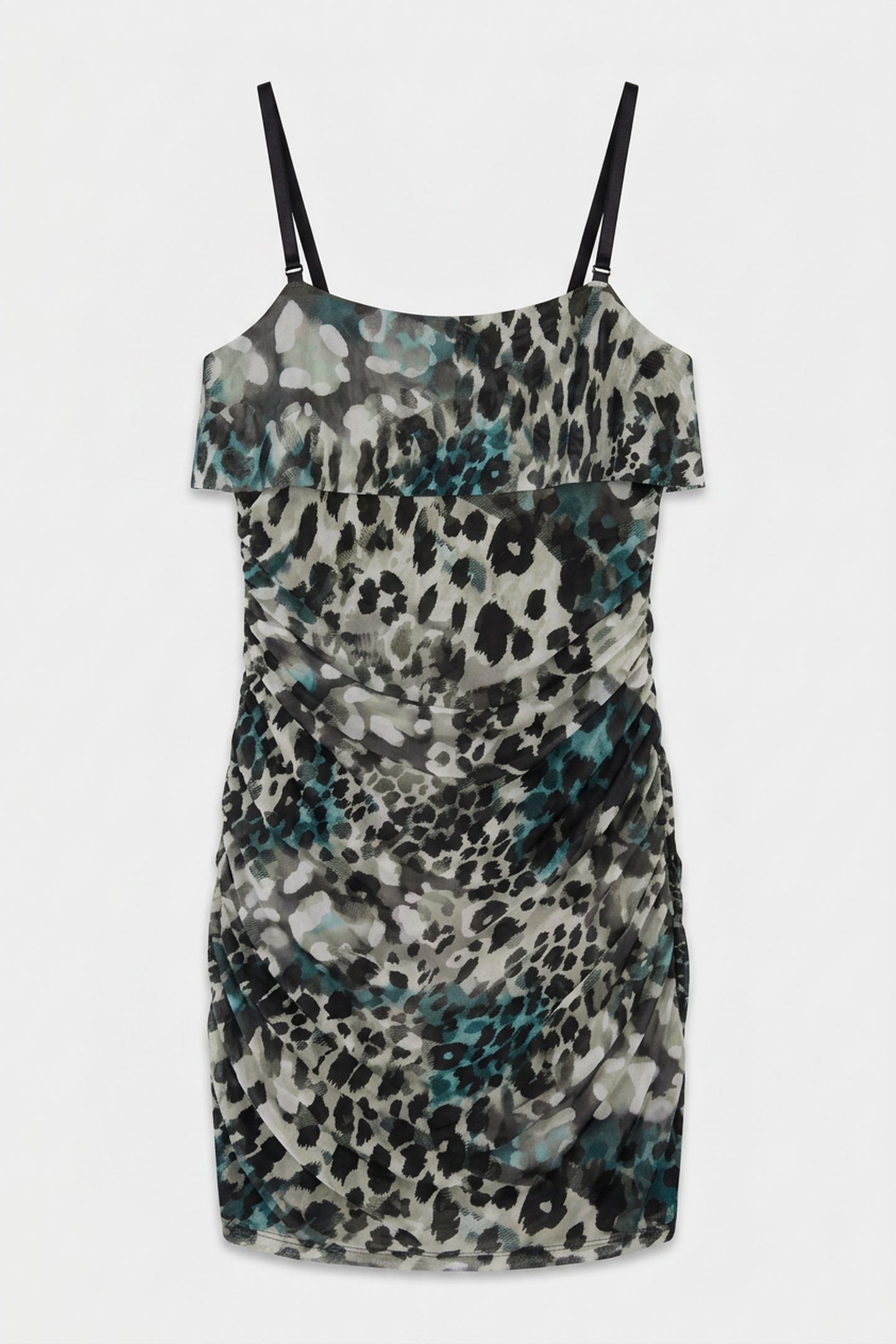 OFF SHOULDER VERDIAN AQUARELLE LEOPARD PR 3